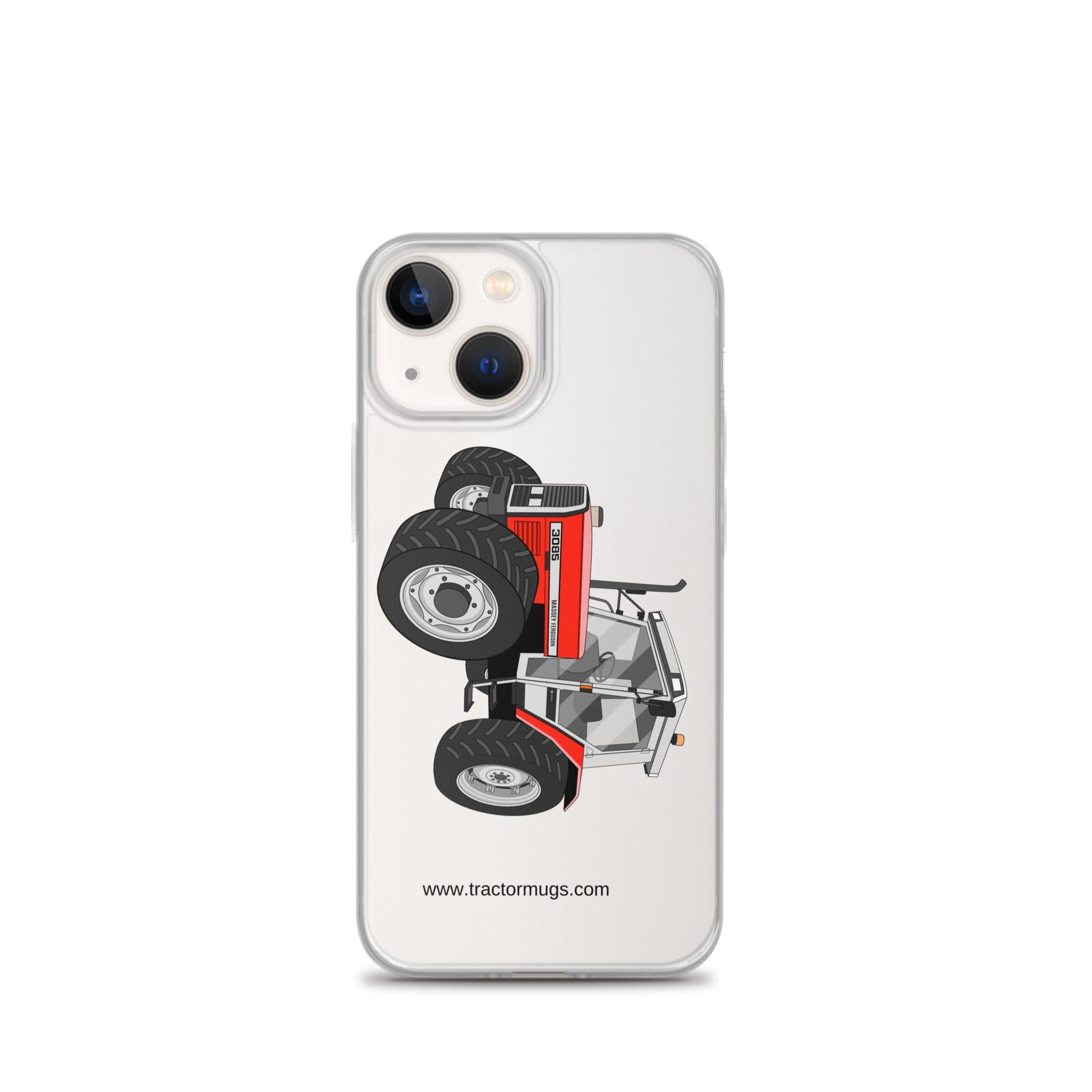 The Tractor Mugs Store iPhone 13 mini Massey Ferguson 3085 | Clear Case for iPhone® Quality Farmers Merch