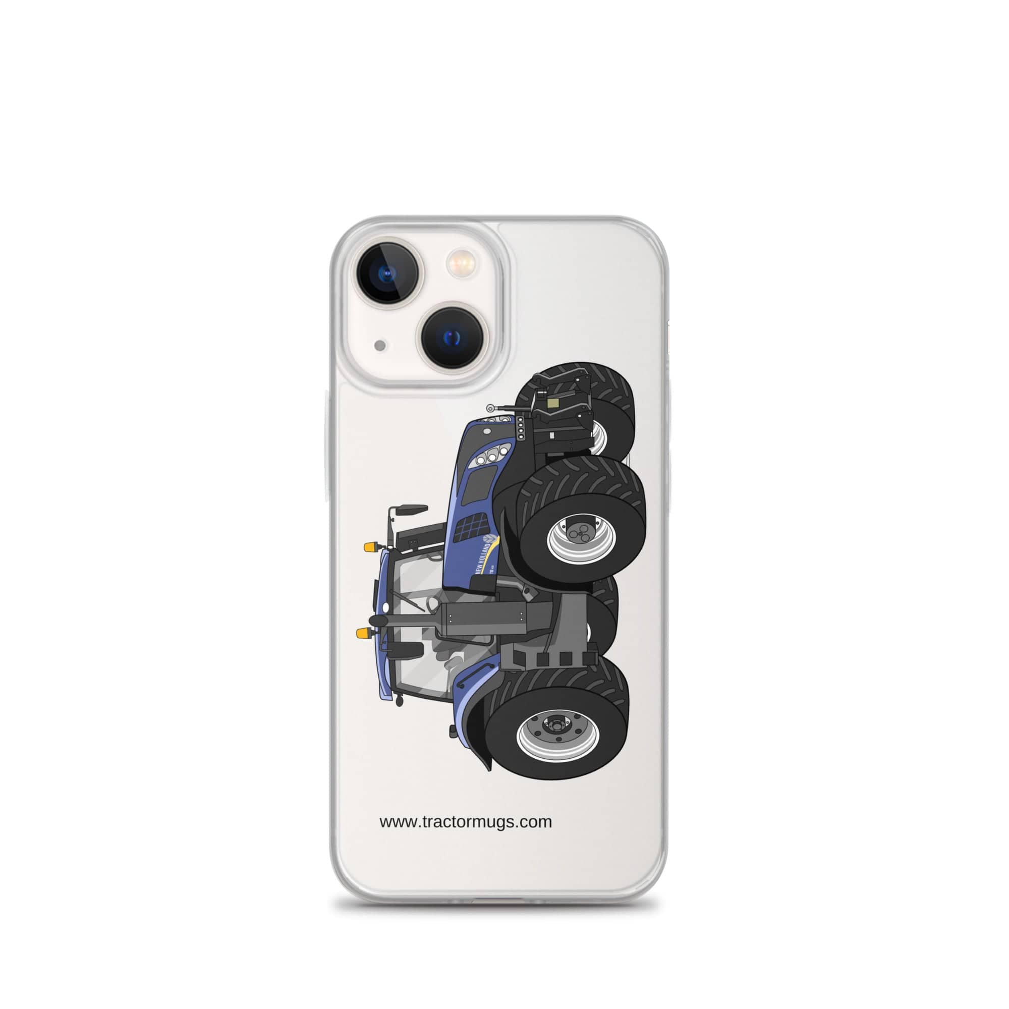 The Tractor Mugs Store iPhone 13 mini New Holland T8 435 | Clear Case for iPhone® Quality Farmers Merch