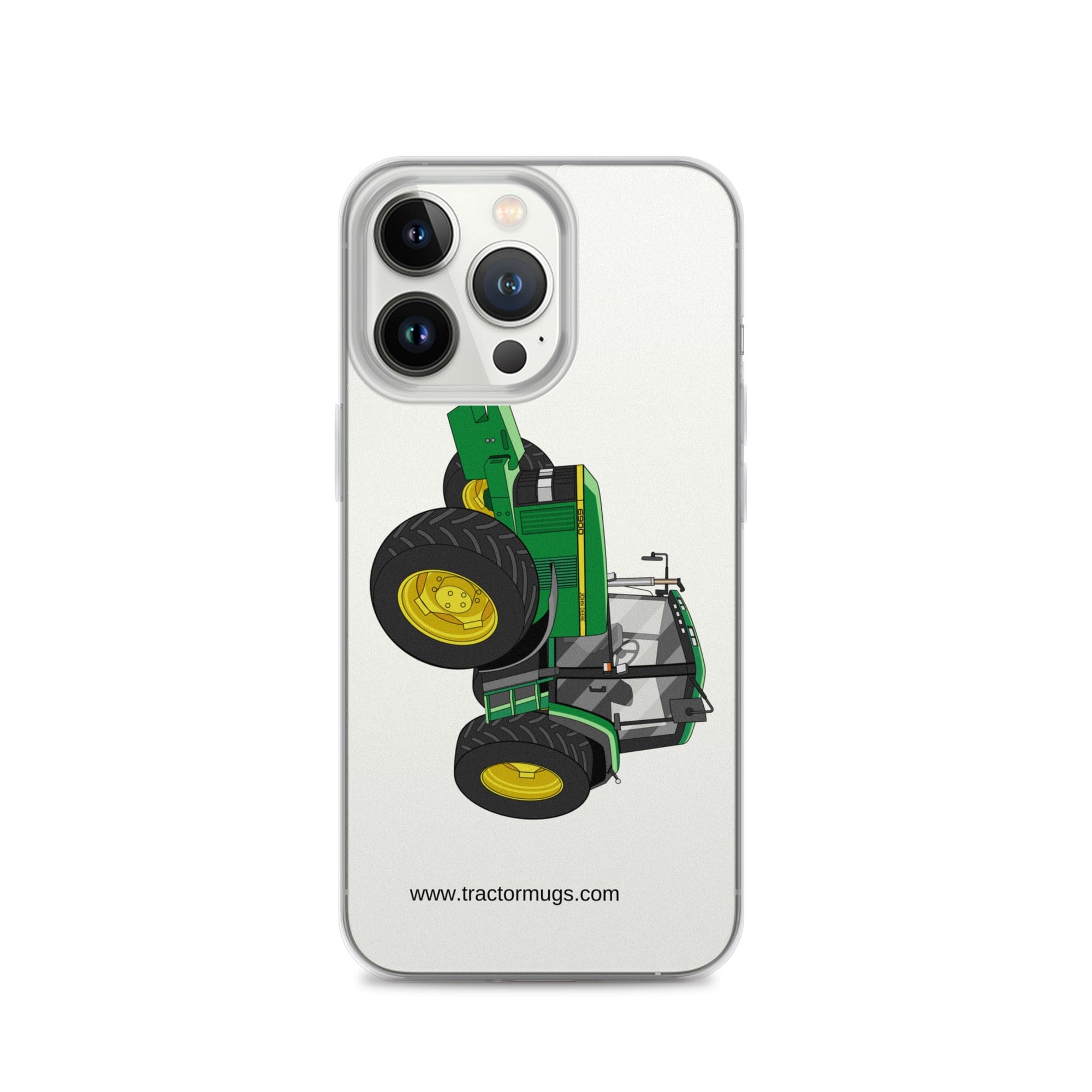 The Tractor Mugs Store iPhone 13 Pro John Deere 6900 | Clear Case for iPhone® Quality Farmers Merch