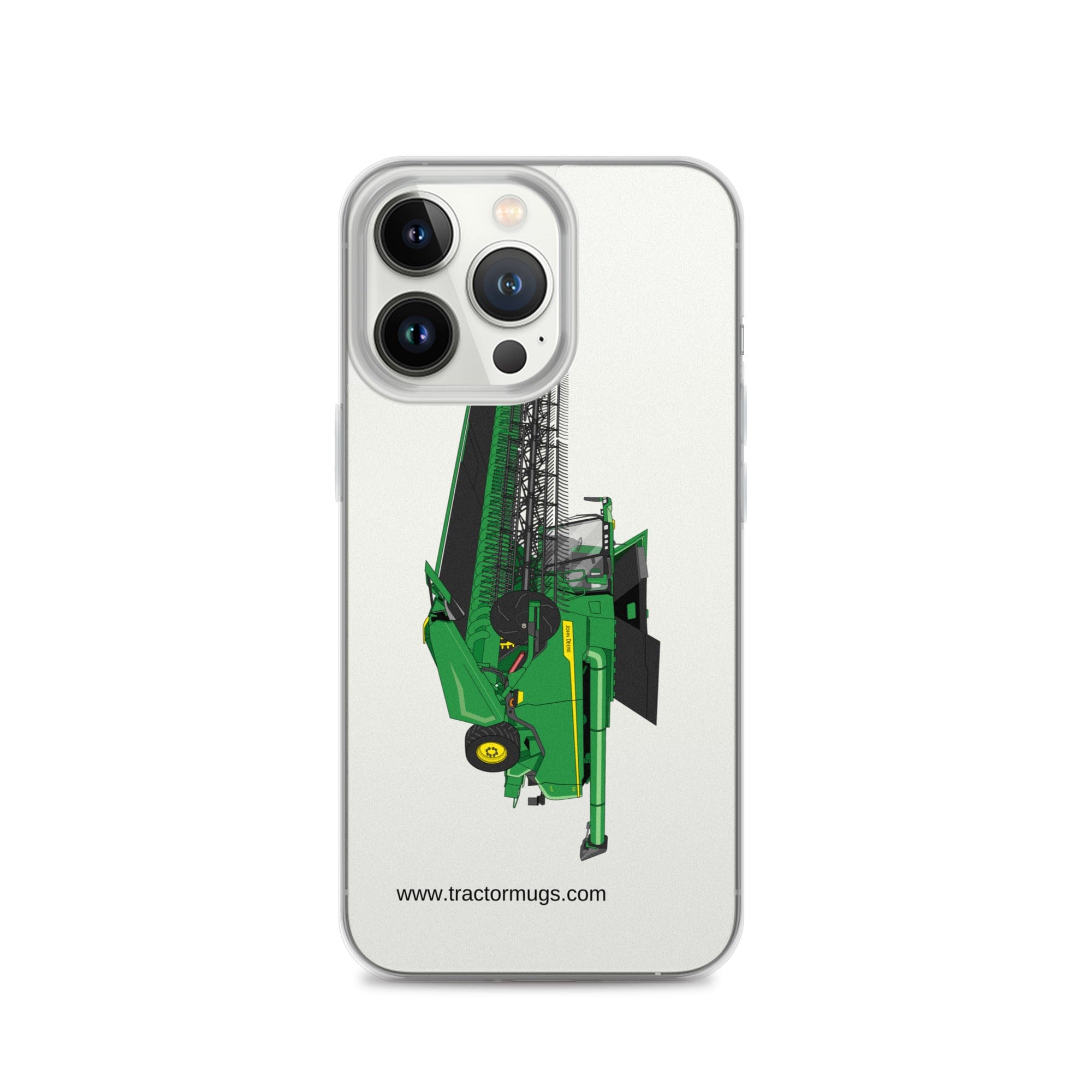 The Tractor Mugs Store iPhone 13 Pro John Deere X9 1100 Combine | Clear Case for iPhone® Quality Farmers Merch