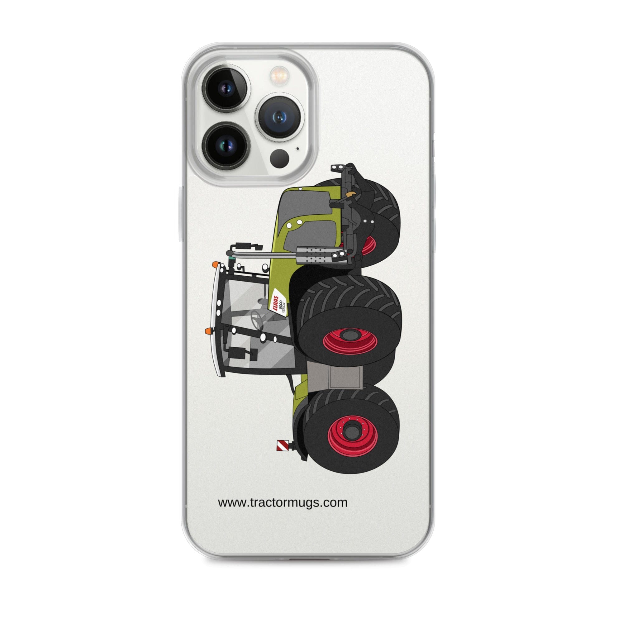 The Tractor Mugs Store iPhone 13 Pro Max Class Xerion 5000 Tractor VC | Clear Case for iPhone® Quality Farmers Merch