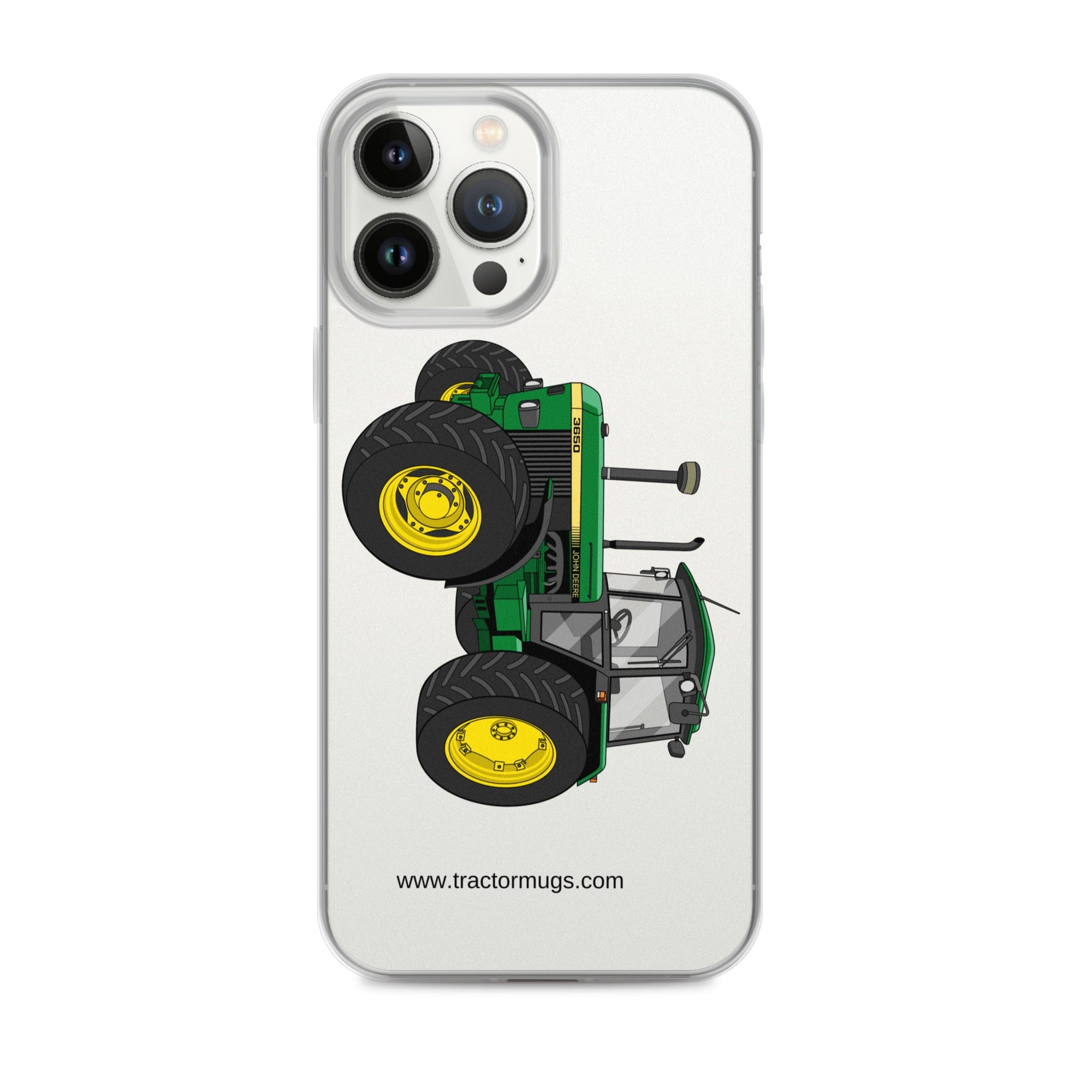 The Tractor Mugs Store iPhone 13 Pro Max John Deere 3650 | Clear Case for iPhone® Quality Farmers Merch