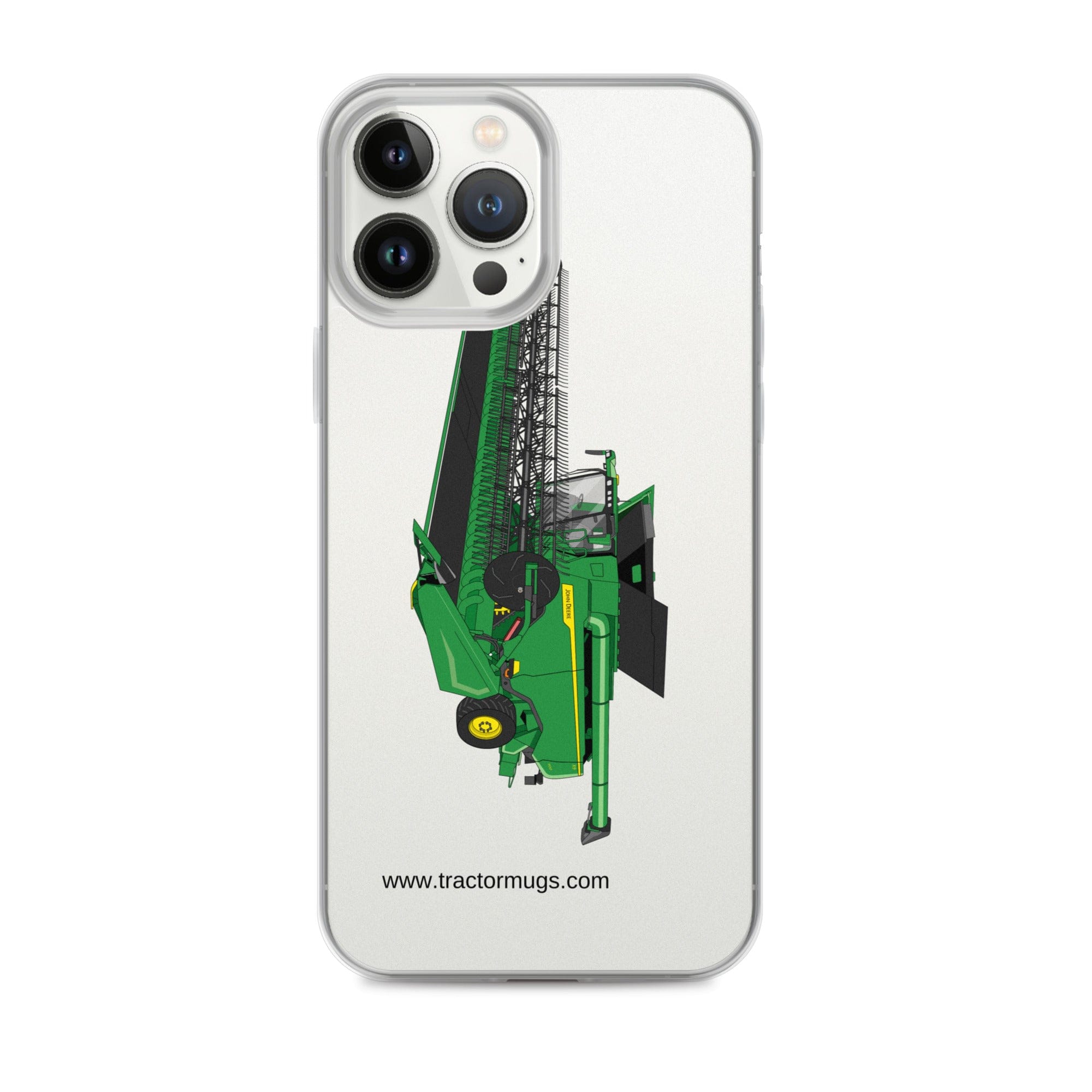 The Tractor Mugs Store iPhone 13 Pro Max John Deere X9 1100 Combine | Clear Case for iPhone® Quality Farmers Merch