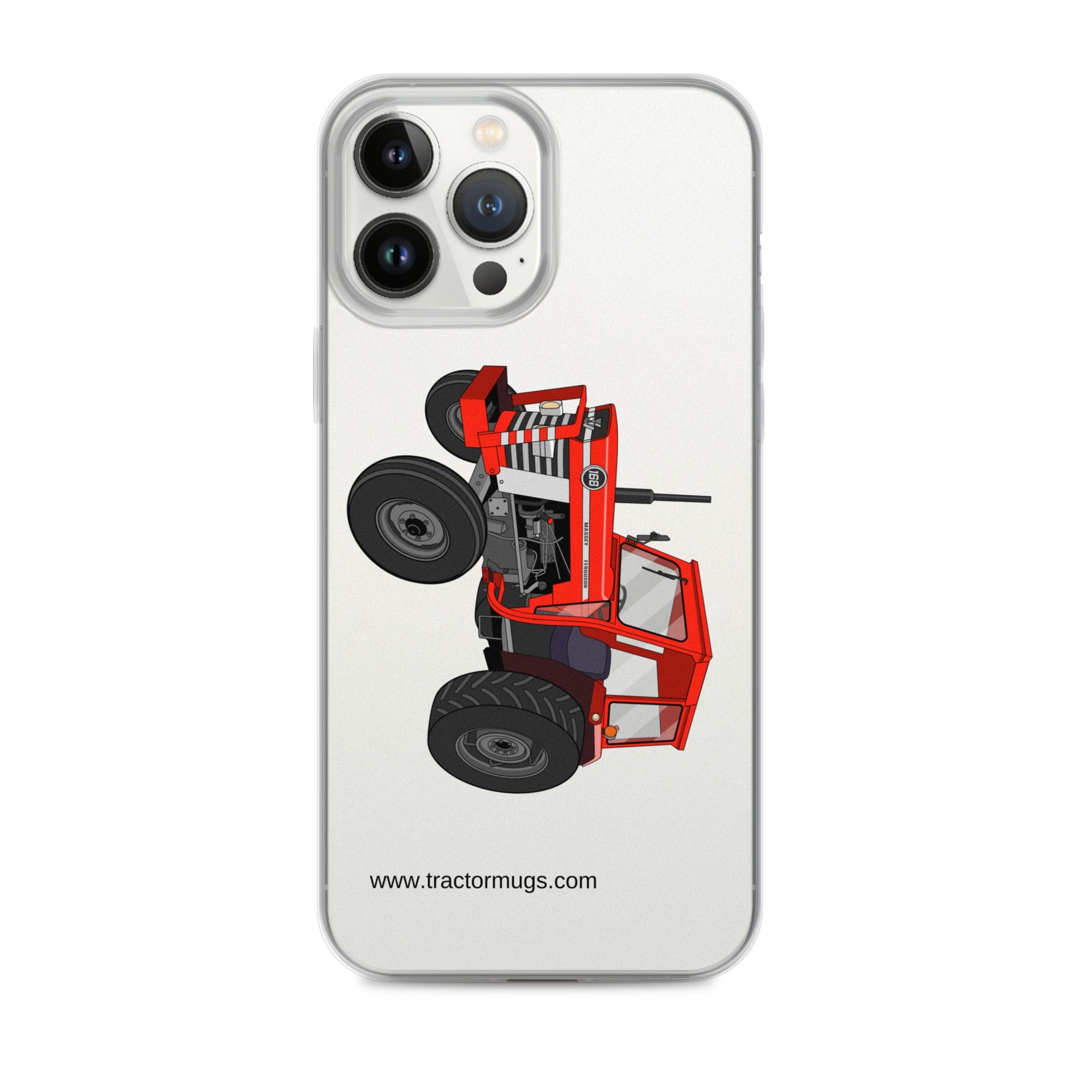 The Tractor Mugs Store iPhone 13 Pro Max Massey Ferguson 168 | Clear Case for iPhone® Quality Farmers Merch