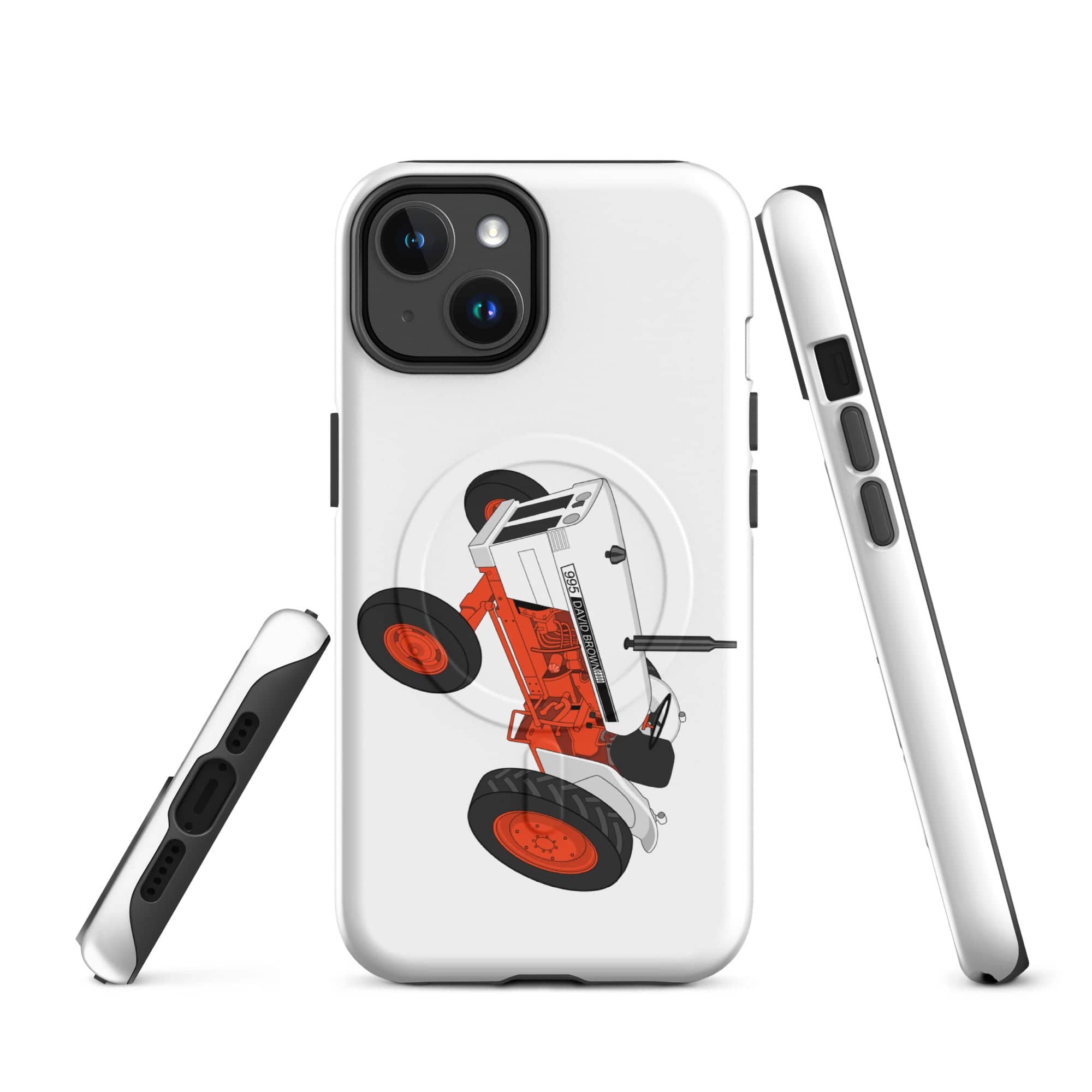 The Tractor Mugs Store iPhone 14 Case David Brown 995 (1973) | MagSafe® tough case for iPhone® Quality Farmers Merch