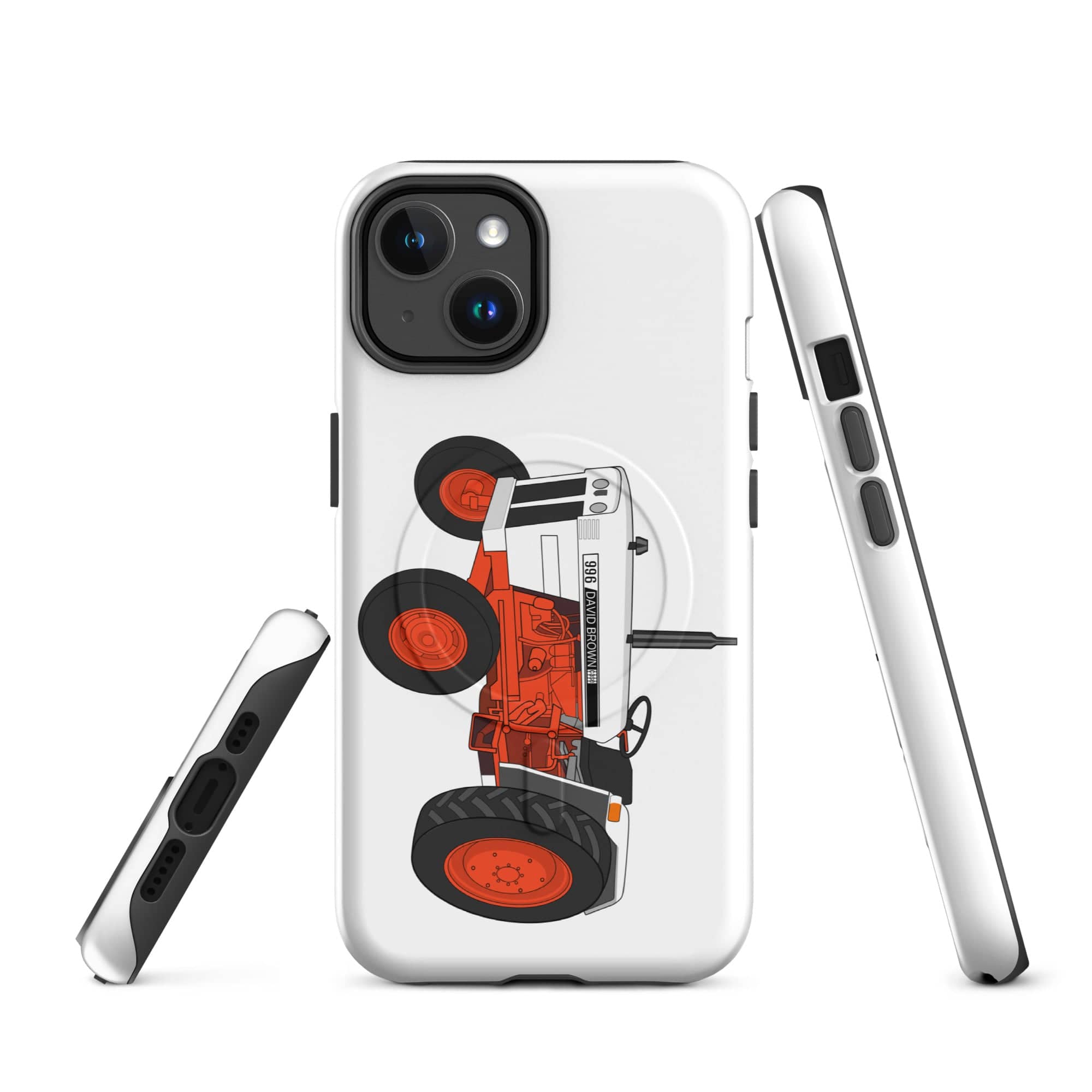 The Tractor Mugs Store iPhone 14 Case David Brown 996 (1974) | MagSafe® tough case for iPhone® Quality Farmers Merch