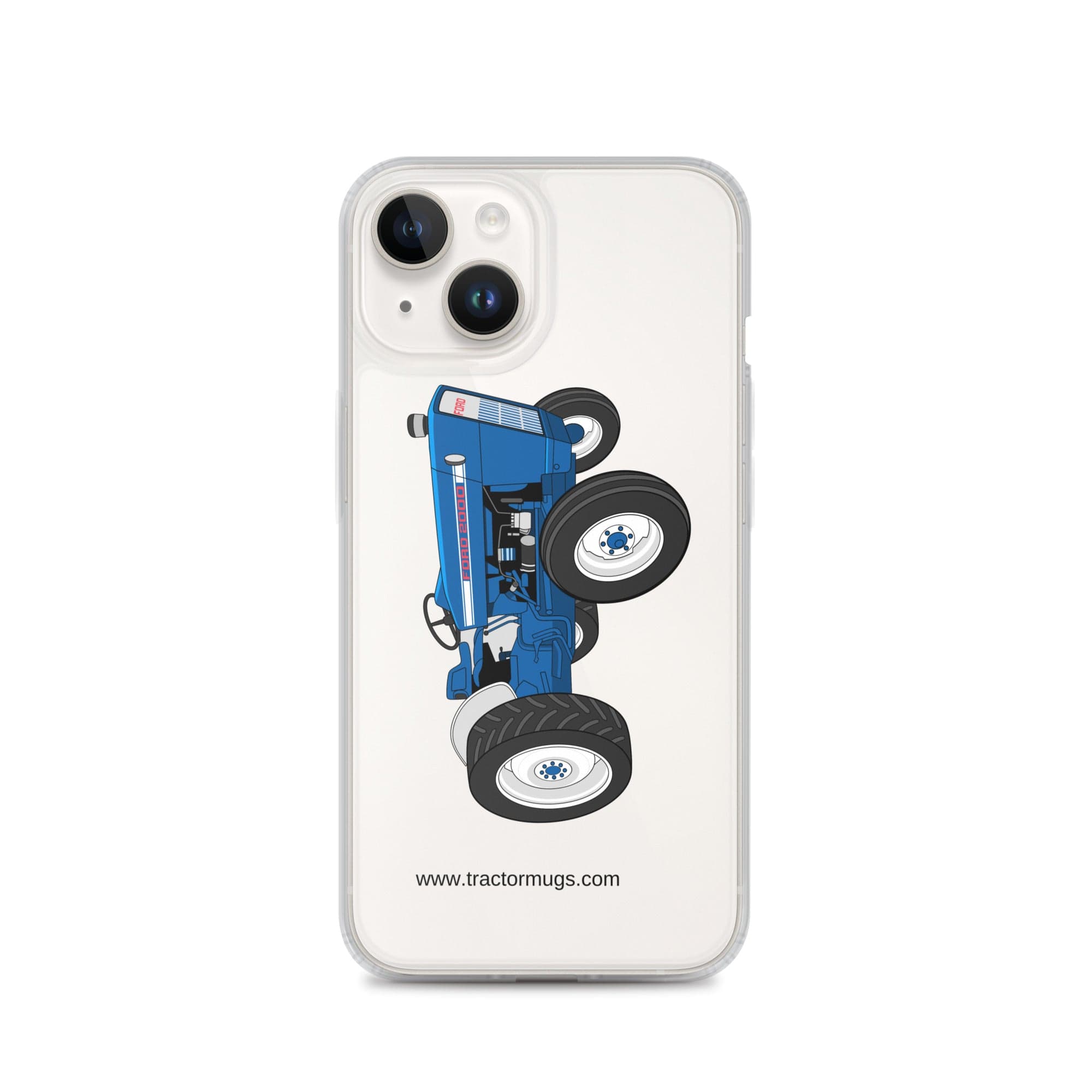 The Tractor Mugs Store iPhone 14 Ford 2000 (1963) | Clear Case for iPhone® Quality Farmers Merch
