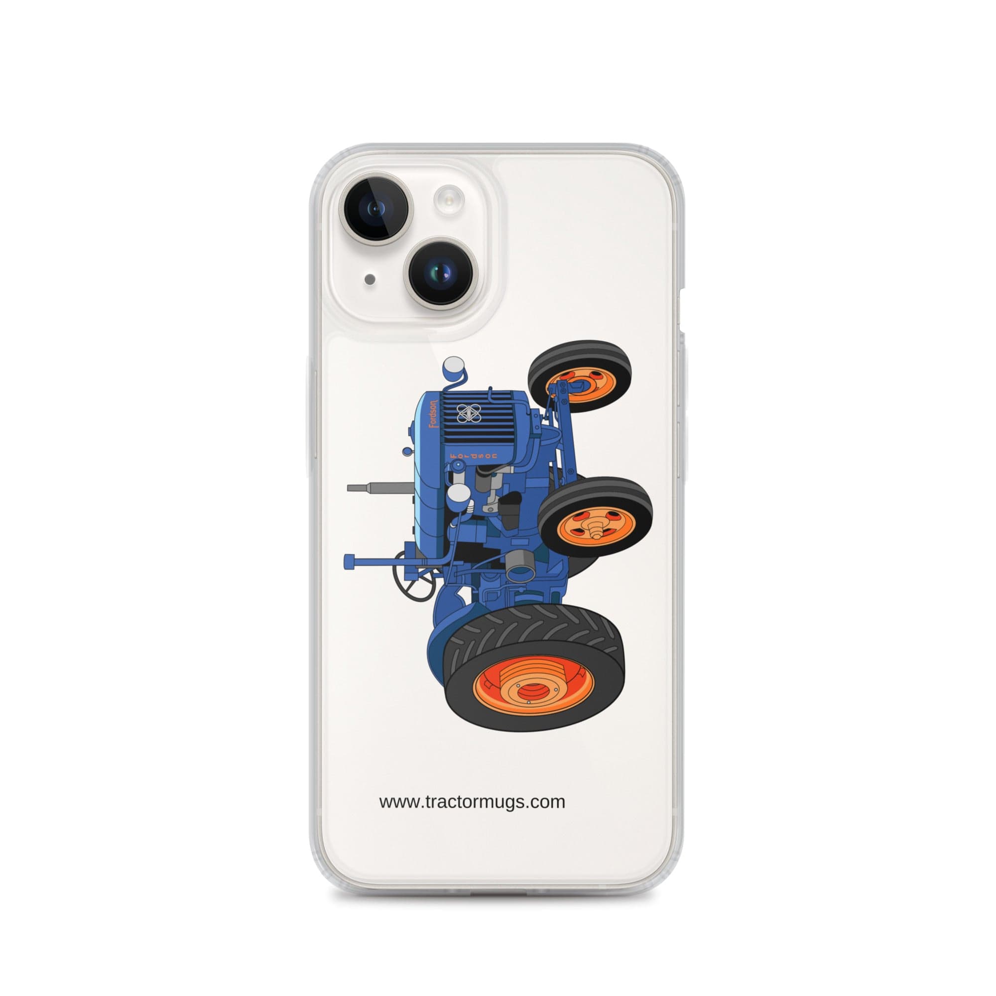 The Tractor Mugs Store iPhone 14 Fordson E27N L4a | Clear Case for iPhone® Quality Farmers Merch
