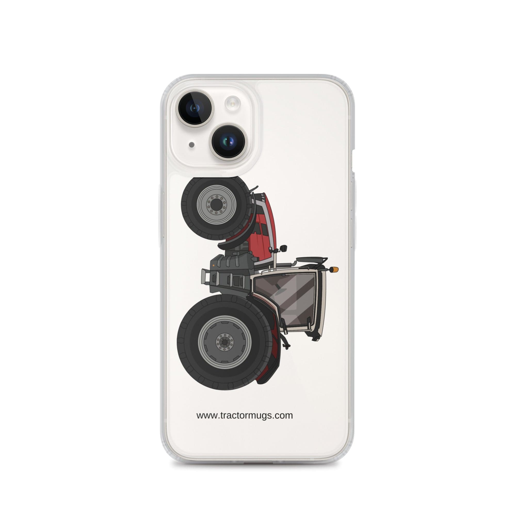 The Tractor Mugs Store iPhone 14 Massey Ferguson 8S 265 (2020) | Clear Case for iPhone® Quality Farmers Merch