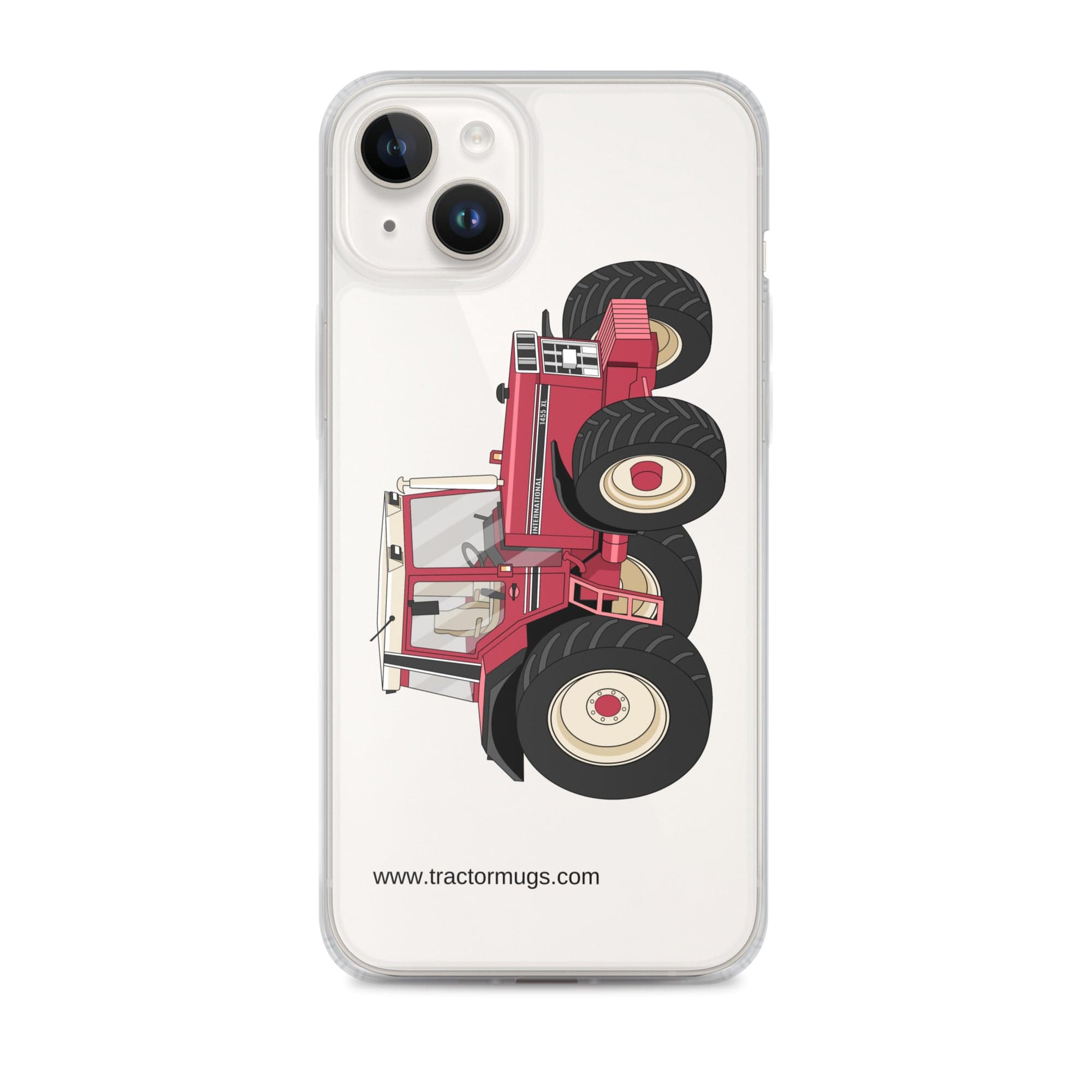 The Tractor Mugs Store iPhone 14 Plus Case International 1455 XL | Clear Case for iPhone® Quality Farmers Merch
