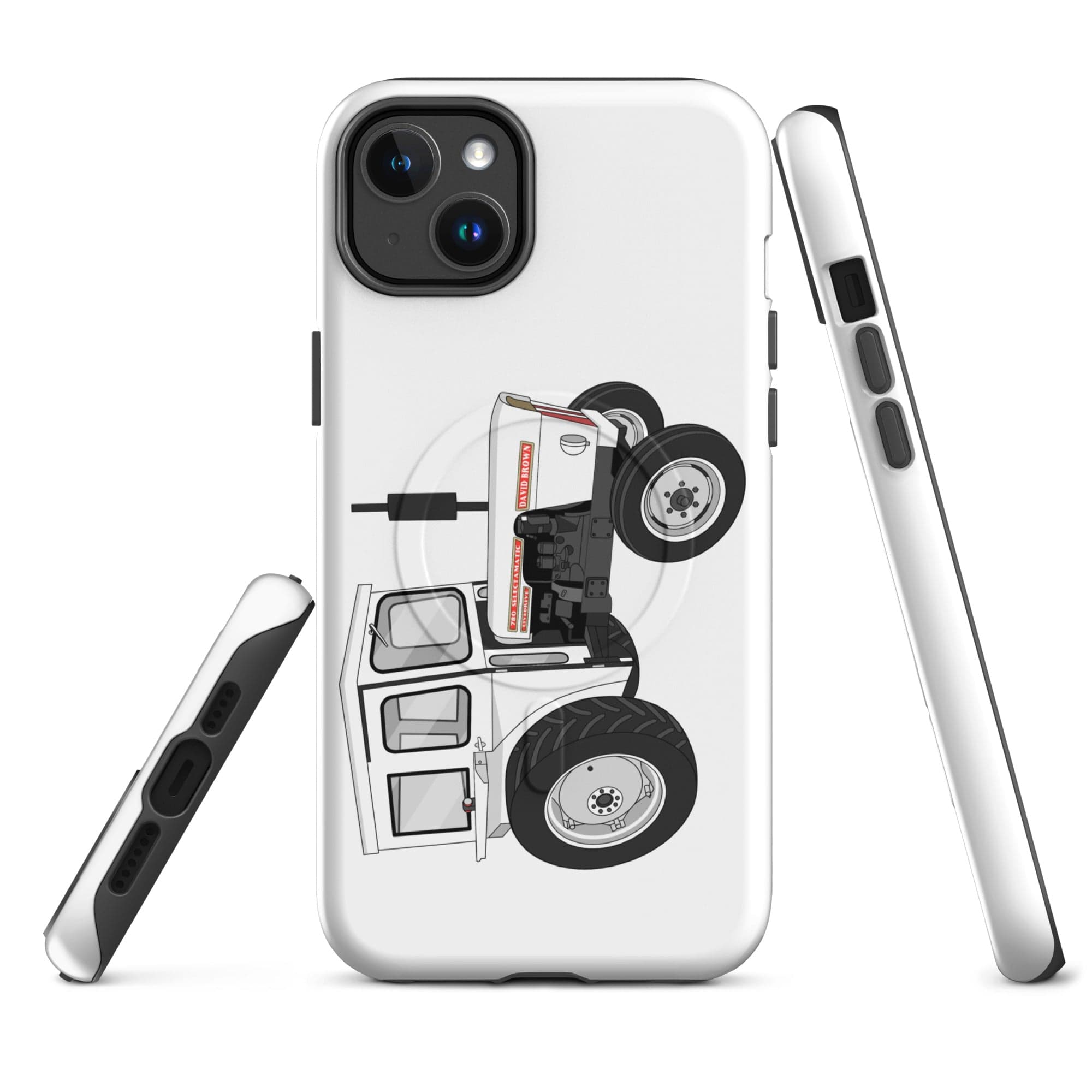 The Tractor Mugs Store iPhone 14 Plus David Brown 780 Selectamatic | MagSafe® tough case for iPhone® Quality Farmers Merch