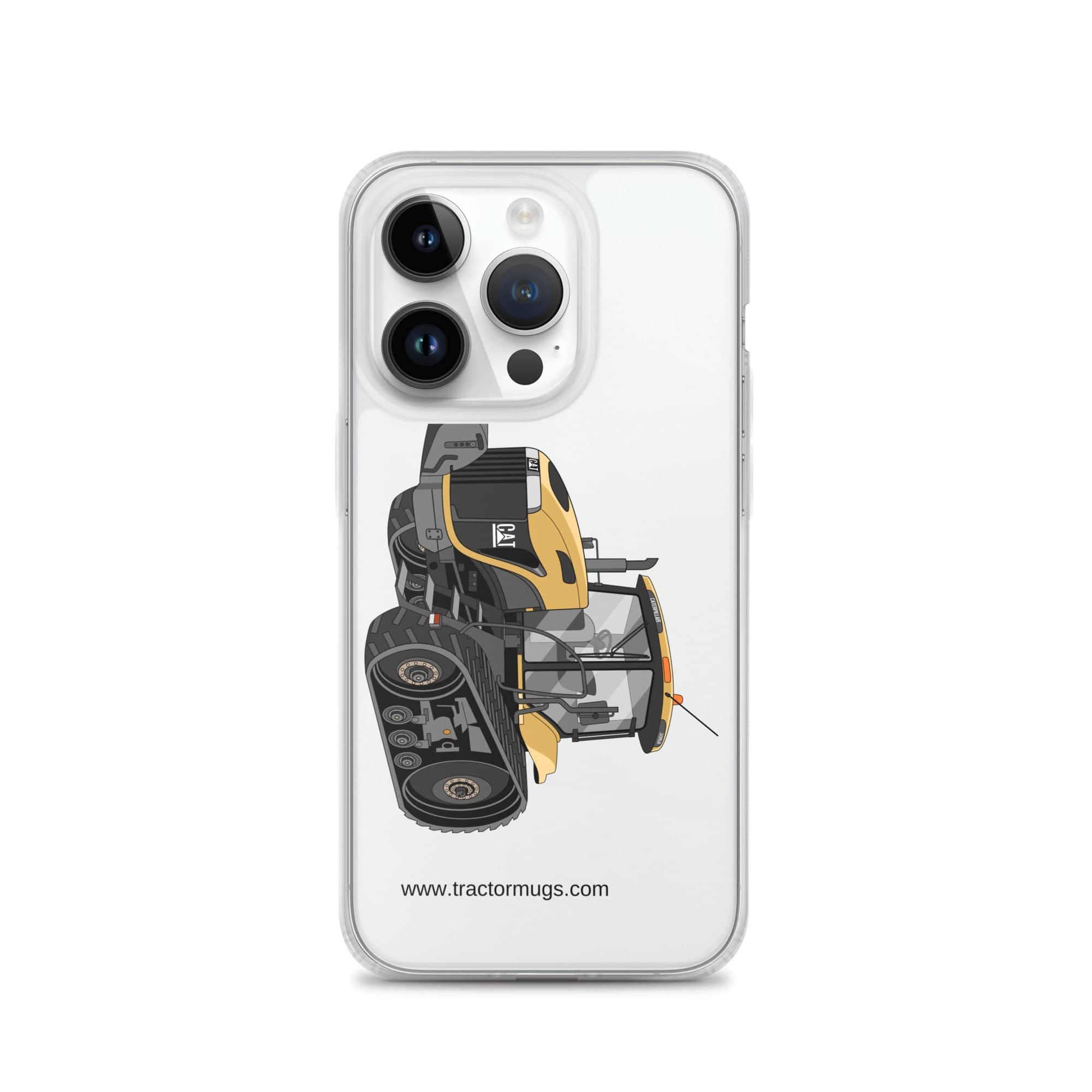 The Tractor Mugs Store iPhone 14 Pro Challenger NT765A Crawler | Clear Case for iPhone® Quality Farmers Merch