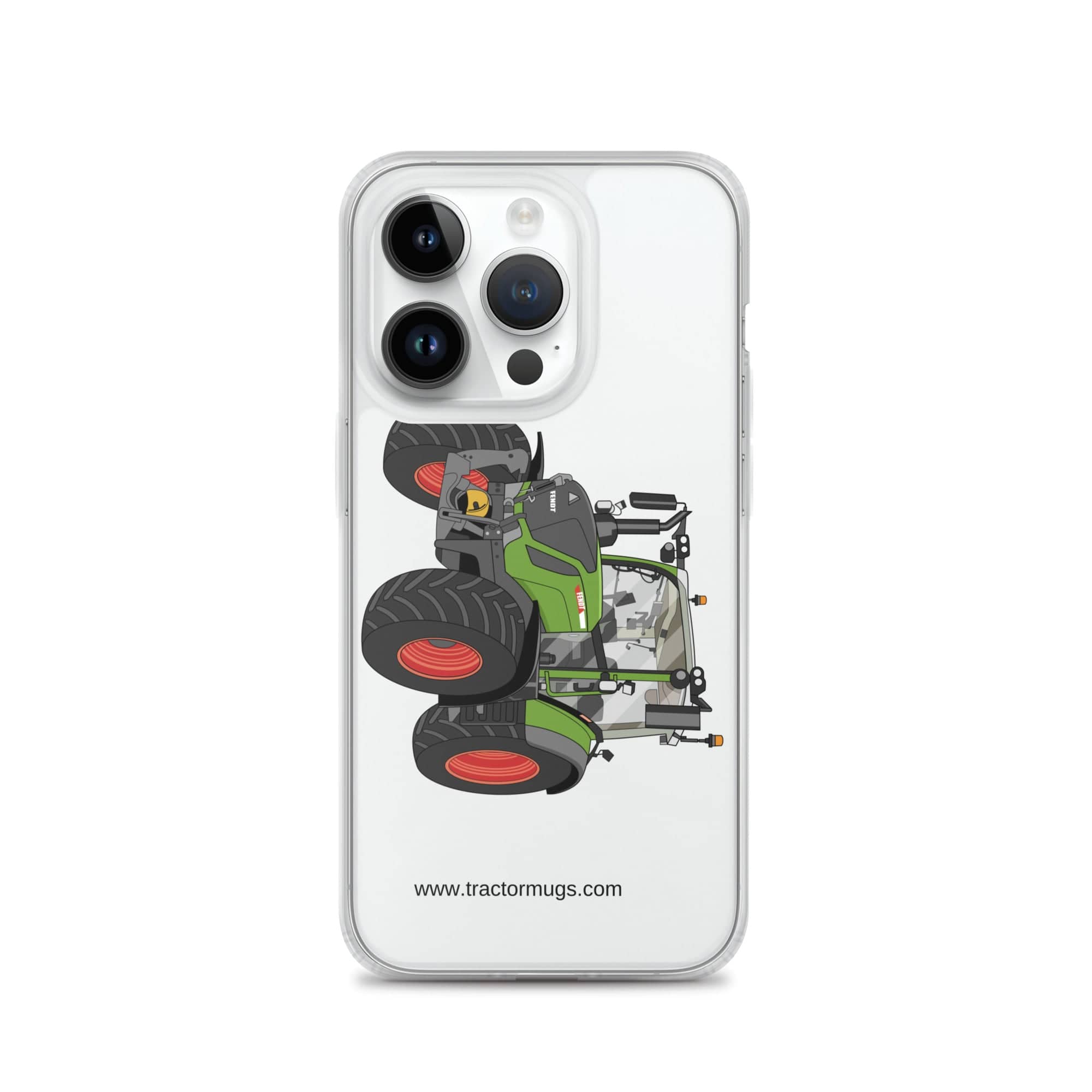 The Tractor Mugs Store iPhone 14 Pro Fendt Vario 313 | Clear Case for iPhone® Quality Farmers Merch