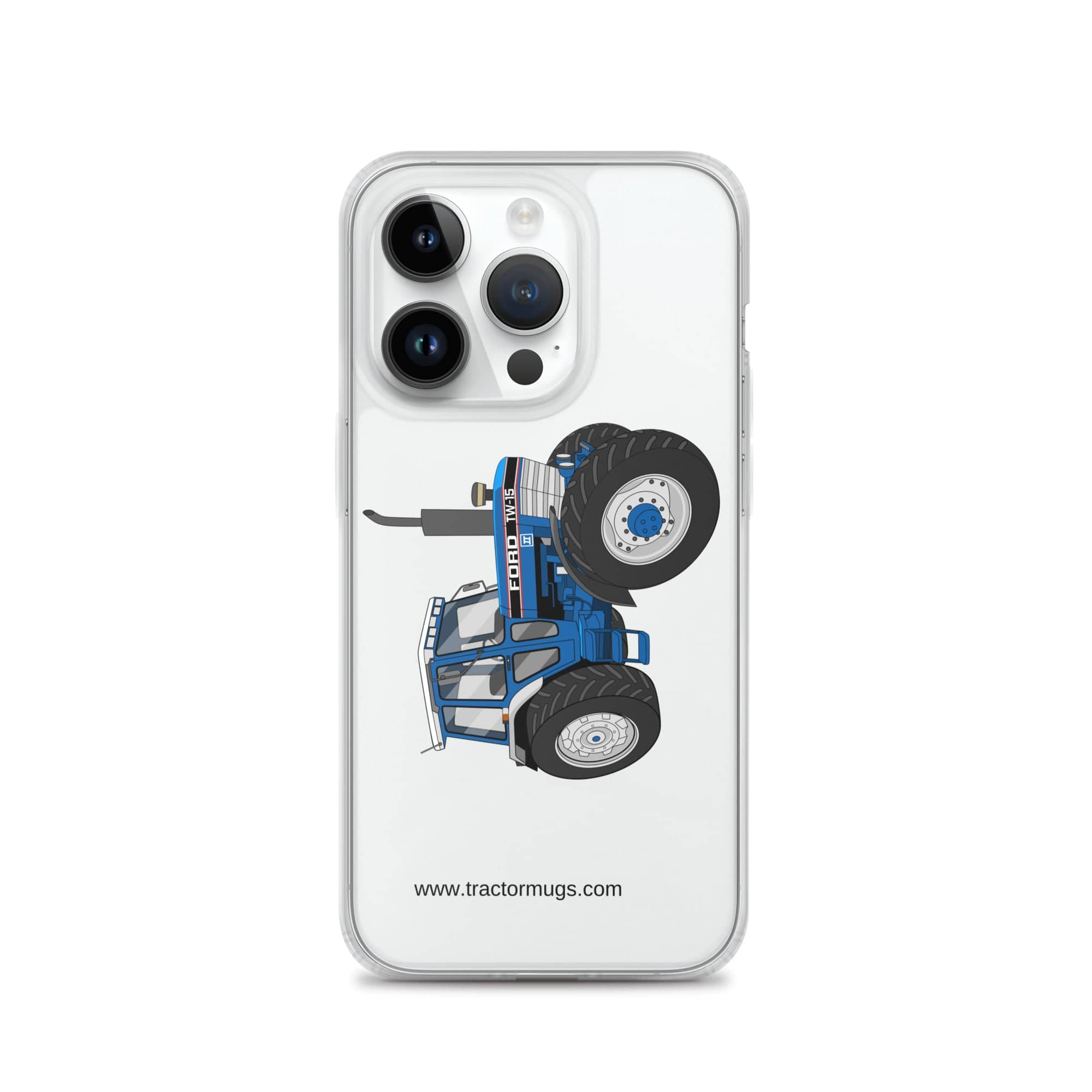 The Tractor Mugs Store iPhone 14 Pro Ford TW 15 | Clear Case for iPhone® Quality Farmers Merch