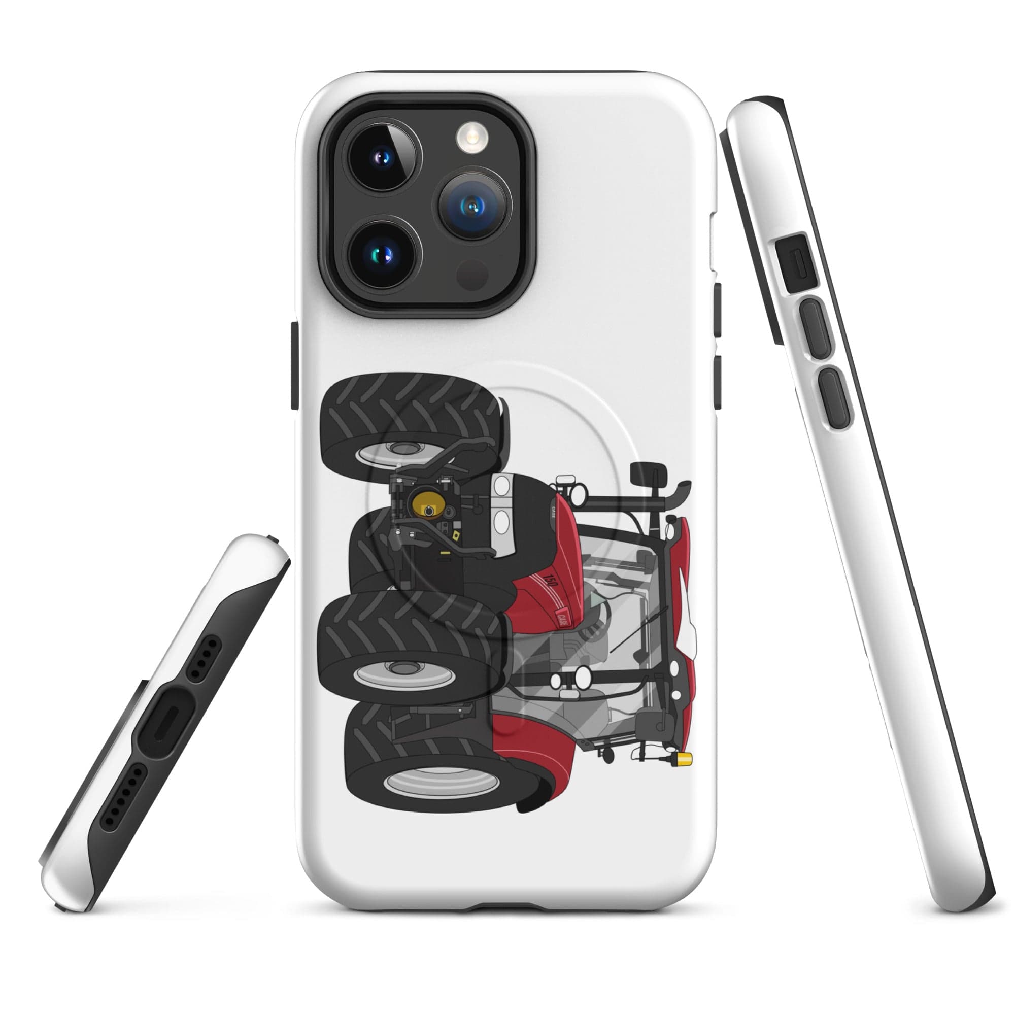The Tractor Mugs Store iPhone 14 Pro Max Case IH Maxxum 150 Activedrive 8 | MagSafe® tough case for iPhone® Quality Farmers Merch