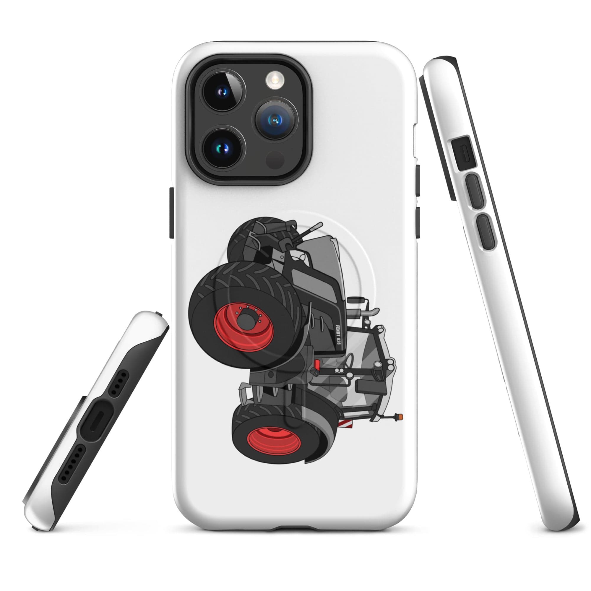 The Tractor Mugs Store iPhone 14 Pro Max Fendt 828 Profi Black Beauty | MagSafe® tough case for iPhone® Quality Farmers Merch