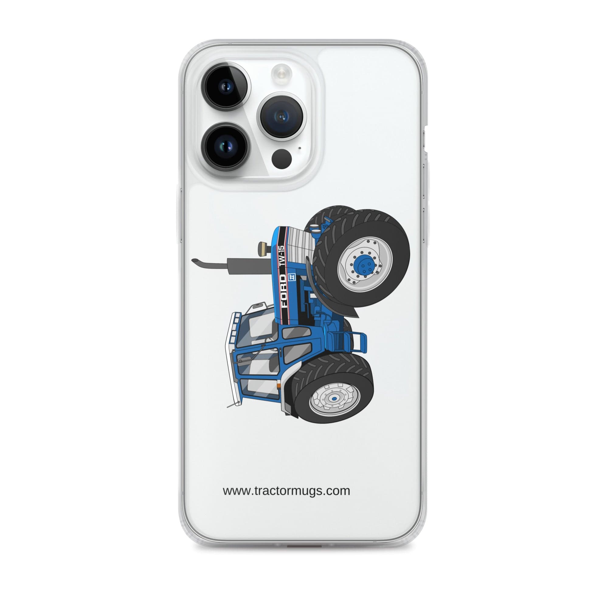 The Tractor Mugs Store iPhone 14 Pro Max Ford TW 15 | Clear Case for iPhone® Quality Farmers Merch