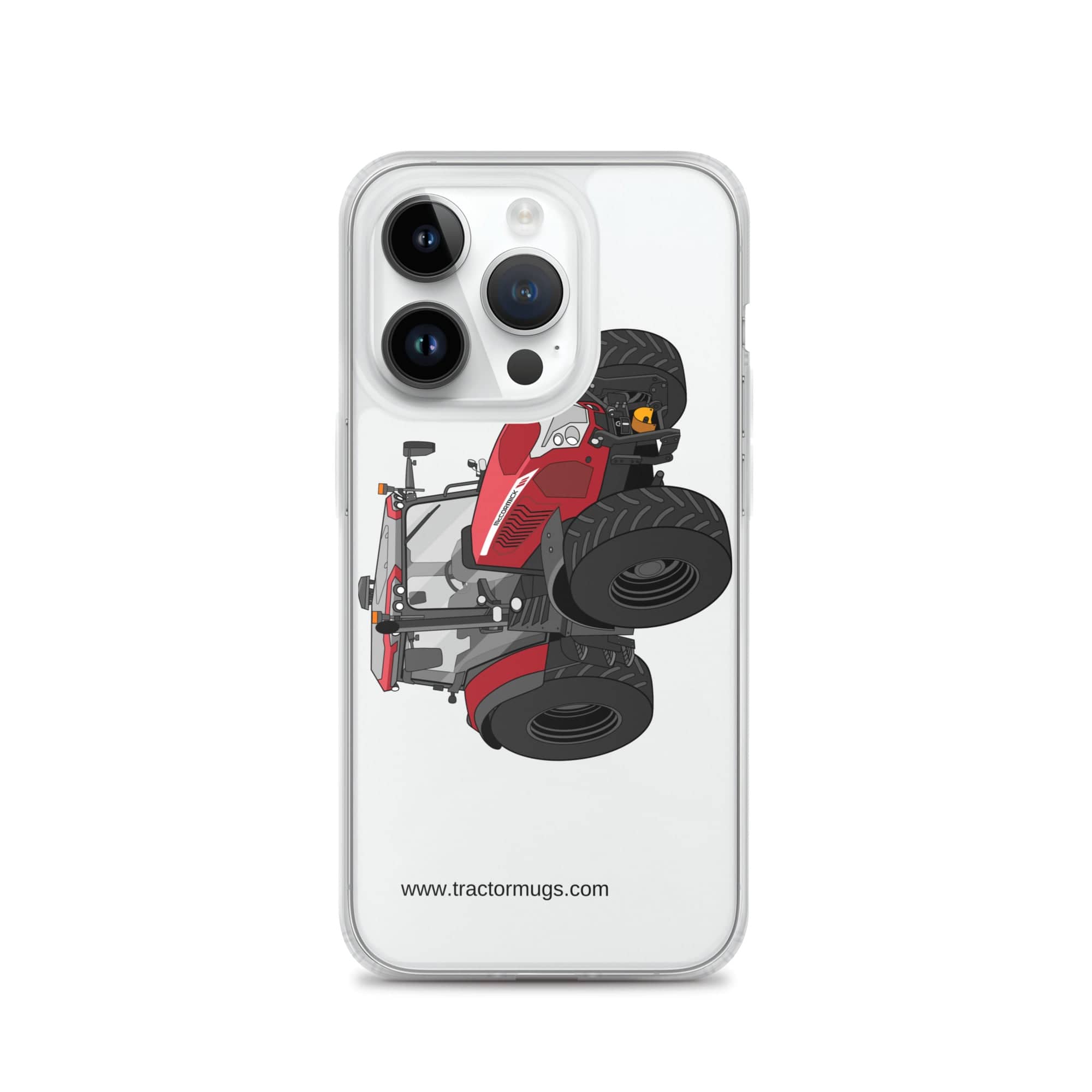 The Tractor Mugs Store iPhone 14 Pro McCormick X6 Vt Drive | Clear Case for iPhone® Quality Farmers Merch