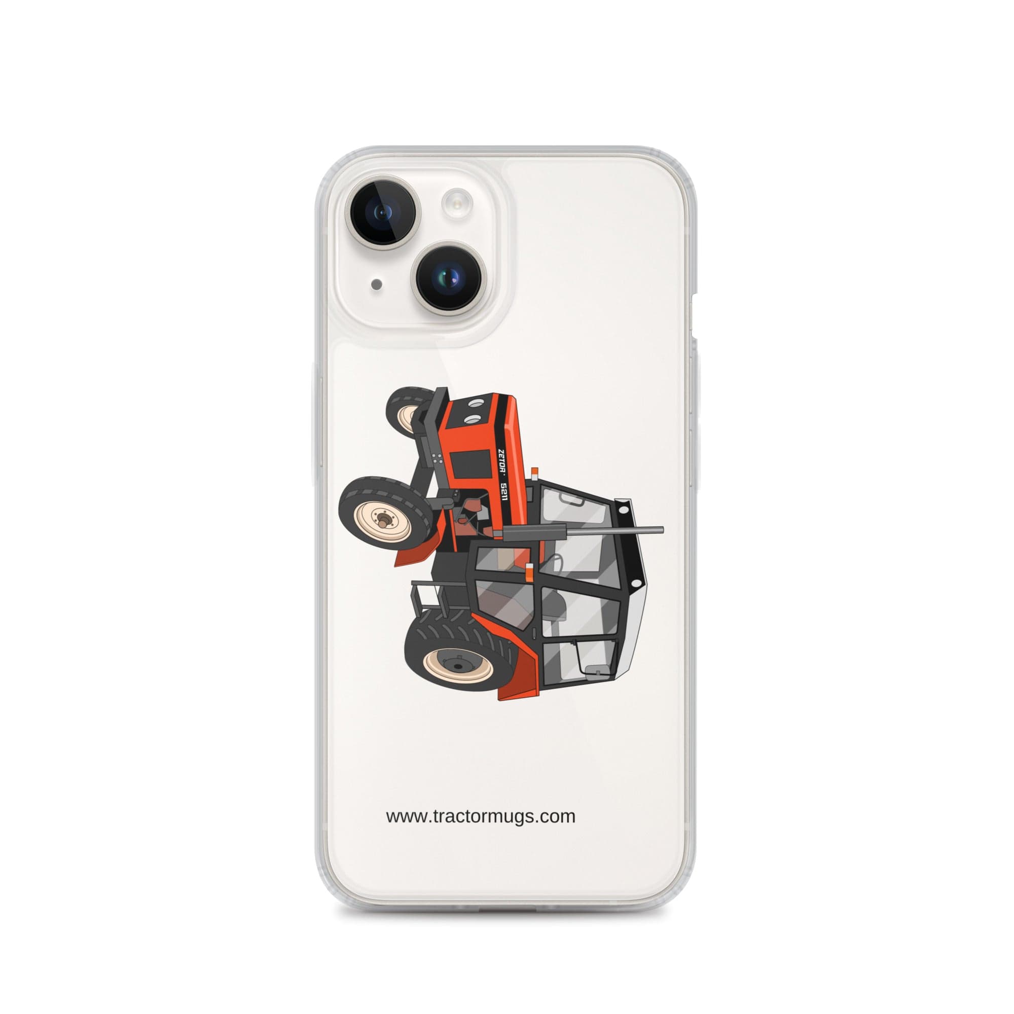 The Tractor Mugs Store iPhone 14 Zetor 5211 | Clear Case for iPhone® Quality Farmers Merch