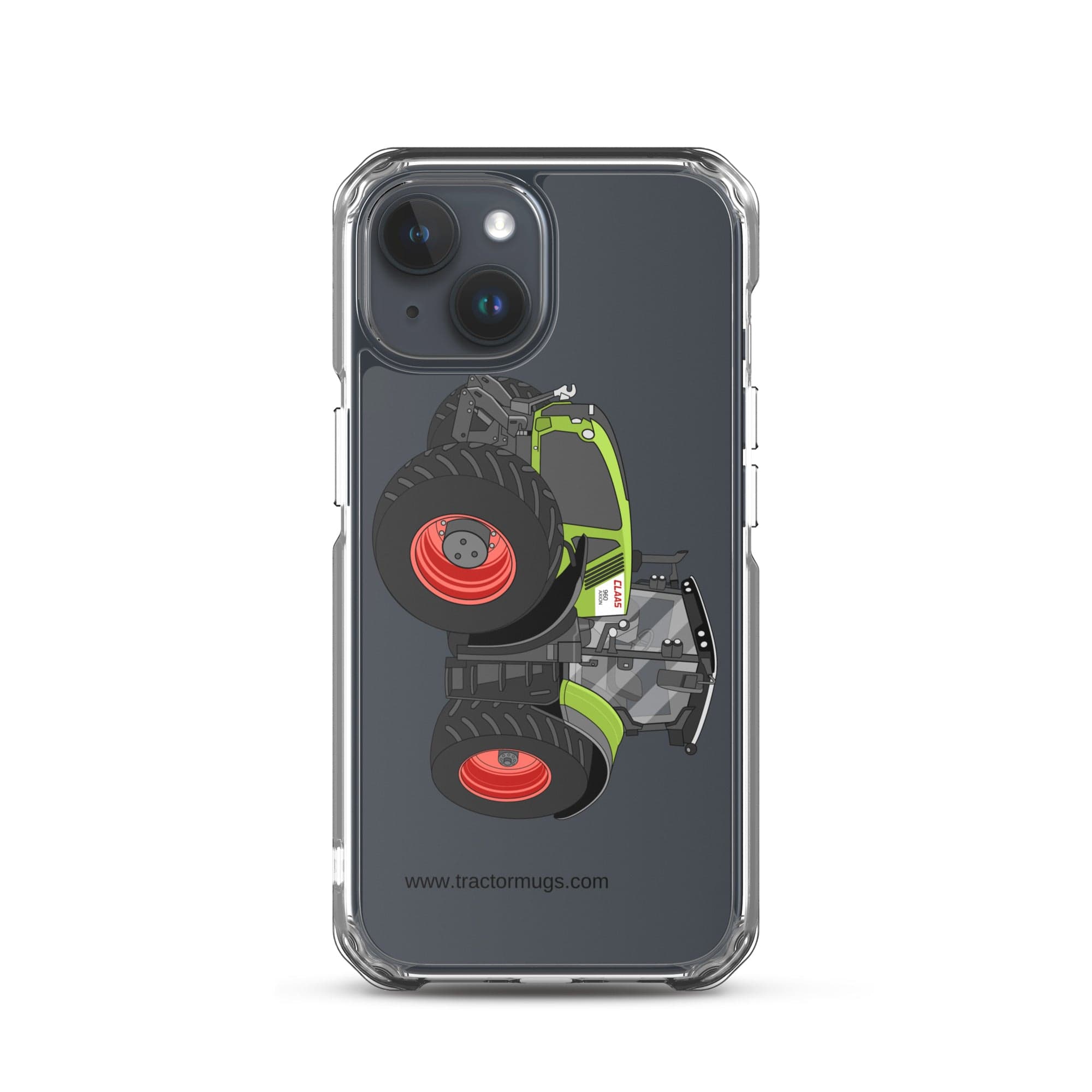 The Tractor Mugs Store iPhone 15 Class Axion 960 | Clear Case for iPhone® Quality Farmers Merch