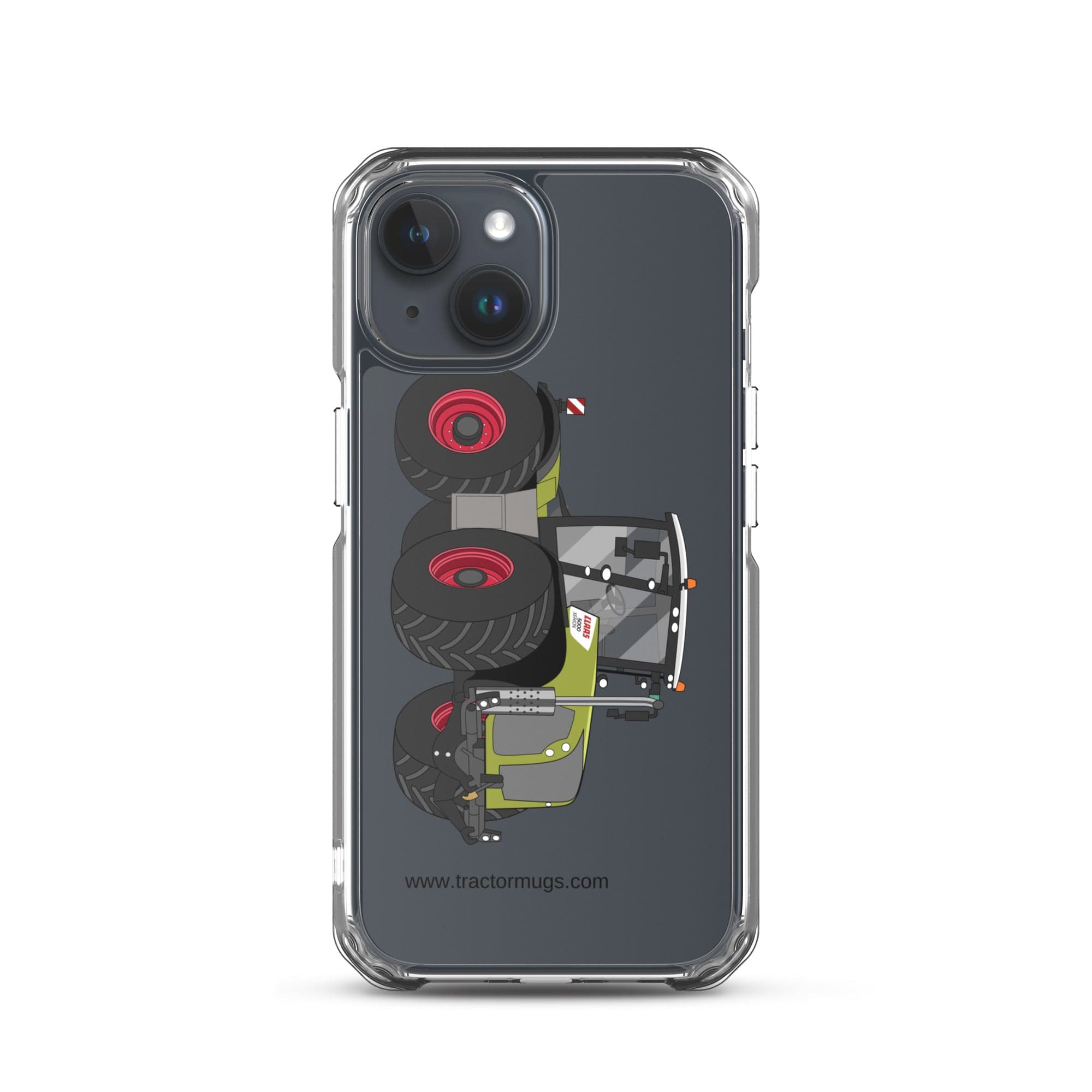The Tractor Mugs Store iPhone 15 Class Xerion 5000 | Clear Case for iPhone® Quality Farmers Merch