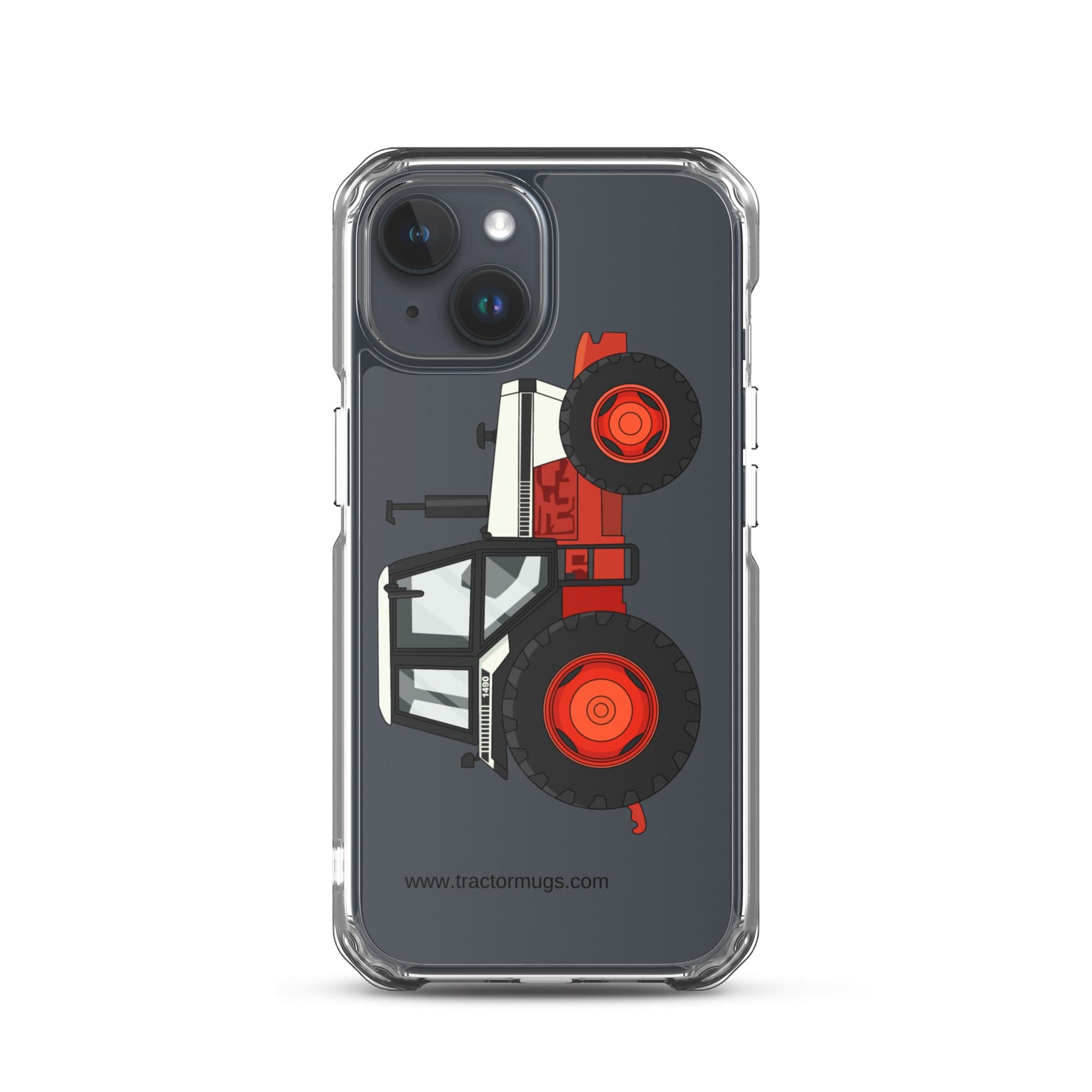 The Tractor Mugs Store iPhone 15 David Brown 1490 4WD | Clear Case for iPhone® Quality Farmers Merch
