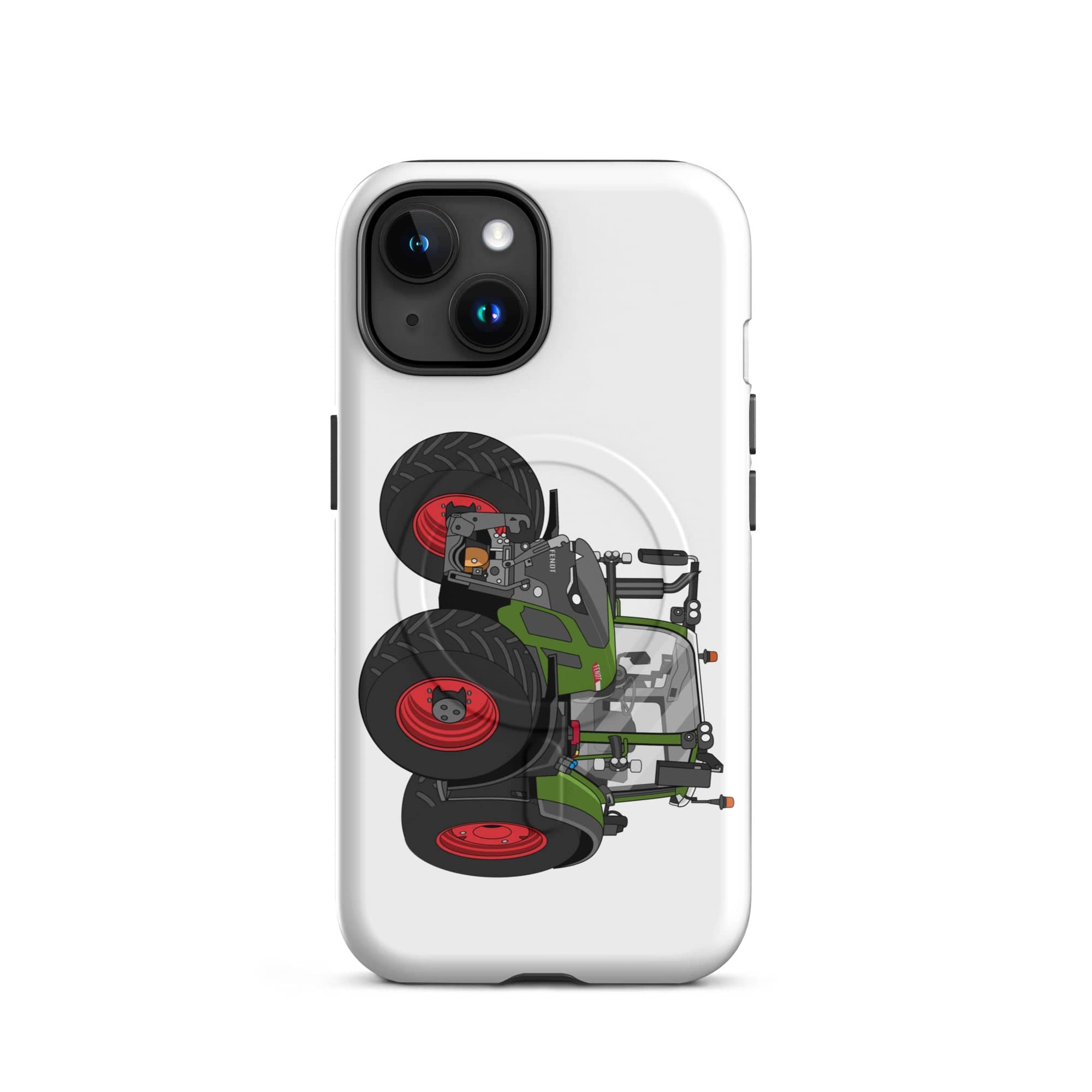 The Tractor Mugs Store iPhone 15 Fendt 620 Vario | MagSafe® tough case for iPhone® Quality Farmers Merch