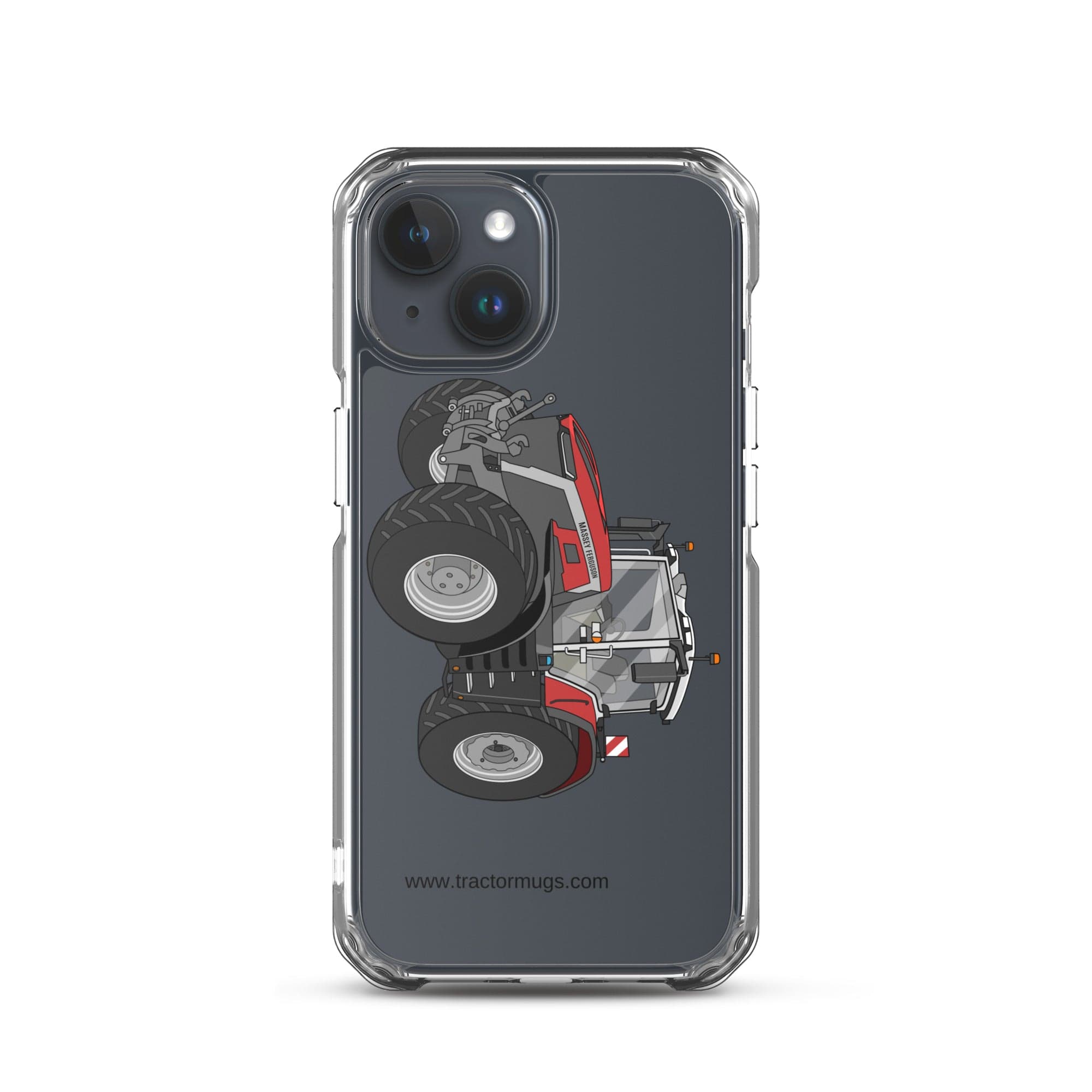 The Tractor Mugs Store iPhone 15 Massey Ferguson 9X | Clear Case for iPhone® Quality Farmers Merch