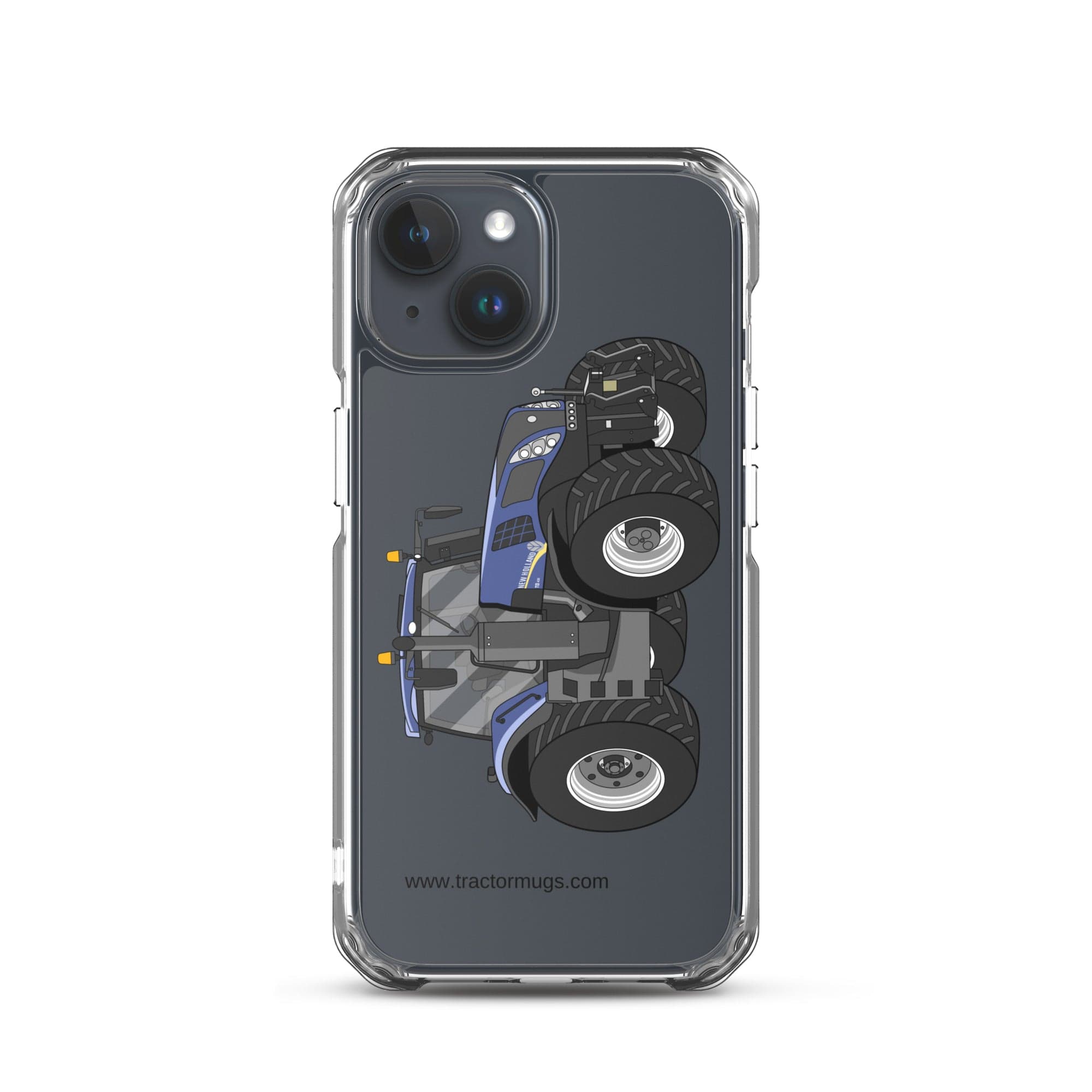 The Tractor Mugs Store iPhone 15 New Holland T8 435 | Clear Case for iPhone® Quality Farmers Merch