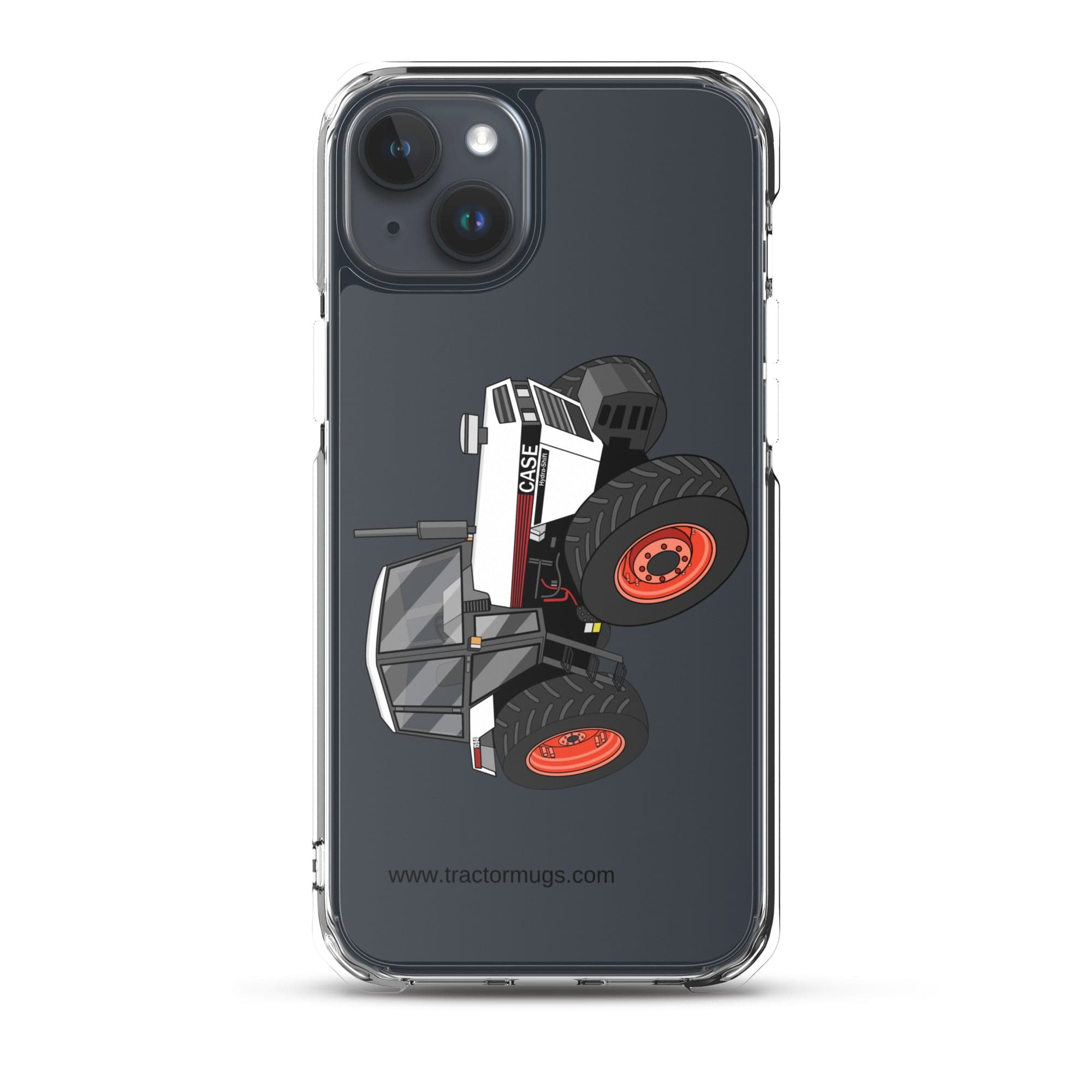 The Tractor Mugs Store iPhone 15 Plus 1985 Case 1594 Hydra-Shift | Clear Case for iPhone® Quality Farmers Merch