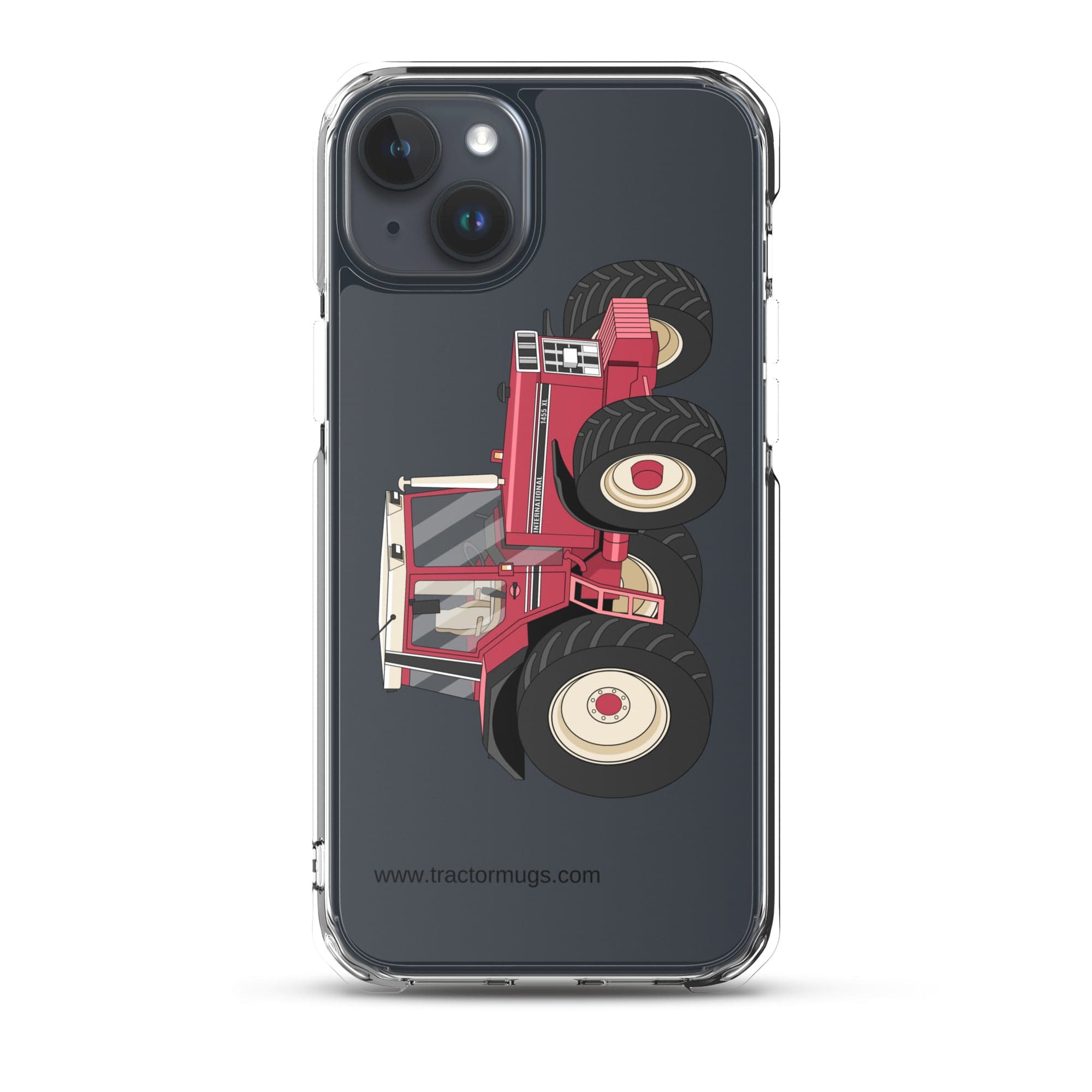 The Tractor Mugs Store iPhone 15 Plus Case International 1455 XL | Clear Case for iPhone® Quality Farmers Merch