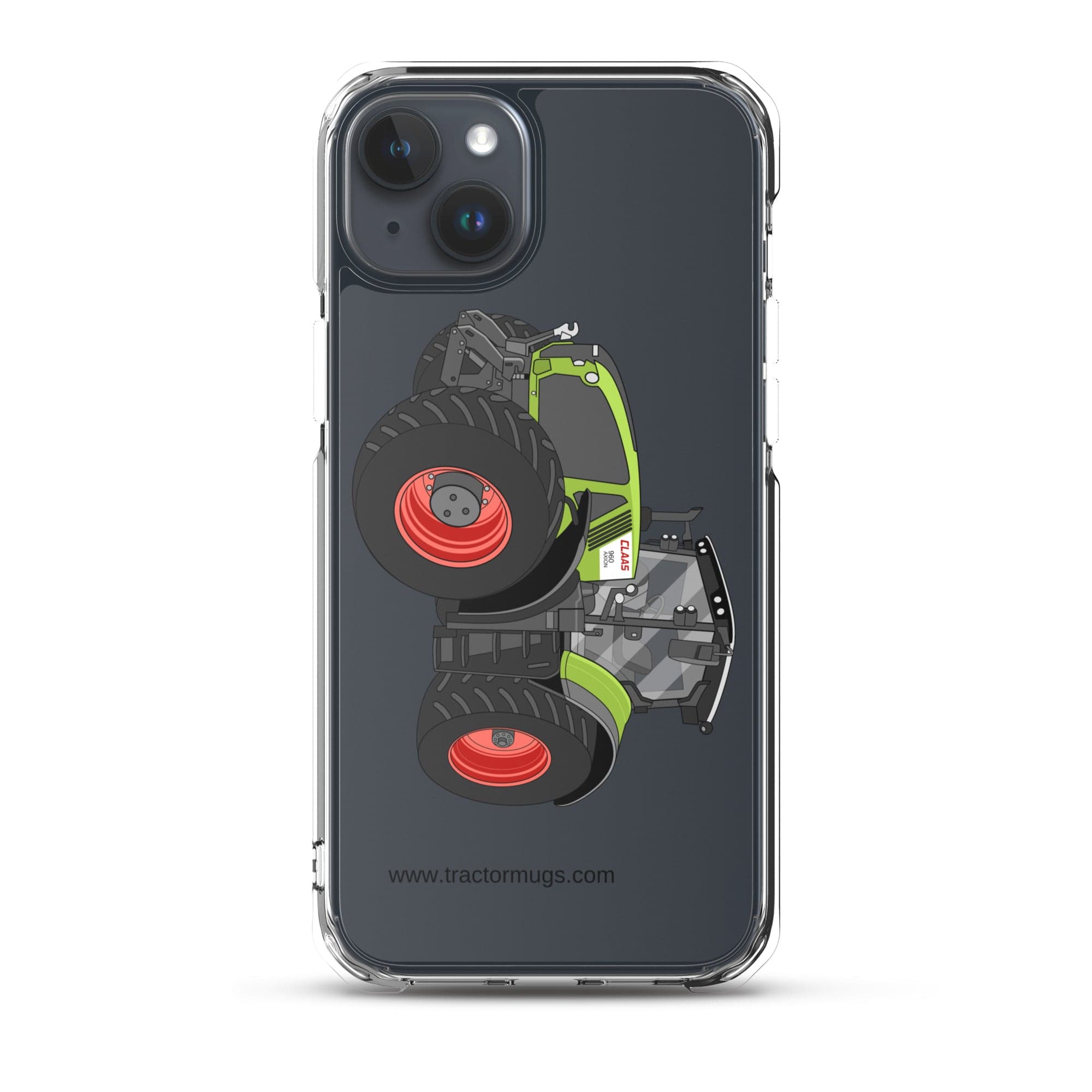 The Tractor Mugs Store iPhone 15 Plus Class Axion 960 | Clear Case for iPhone® Quality Farmers Merch