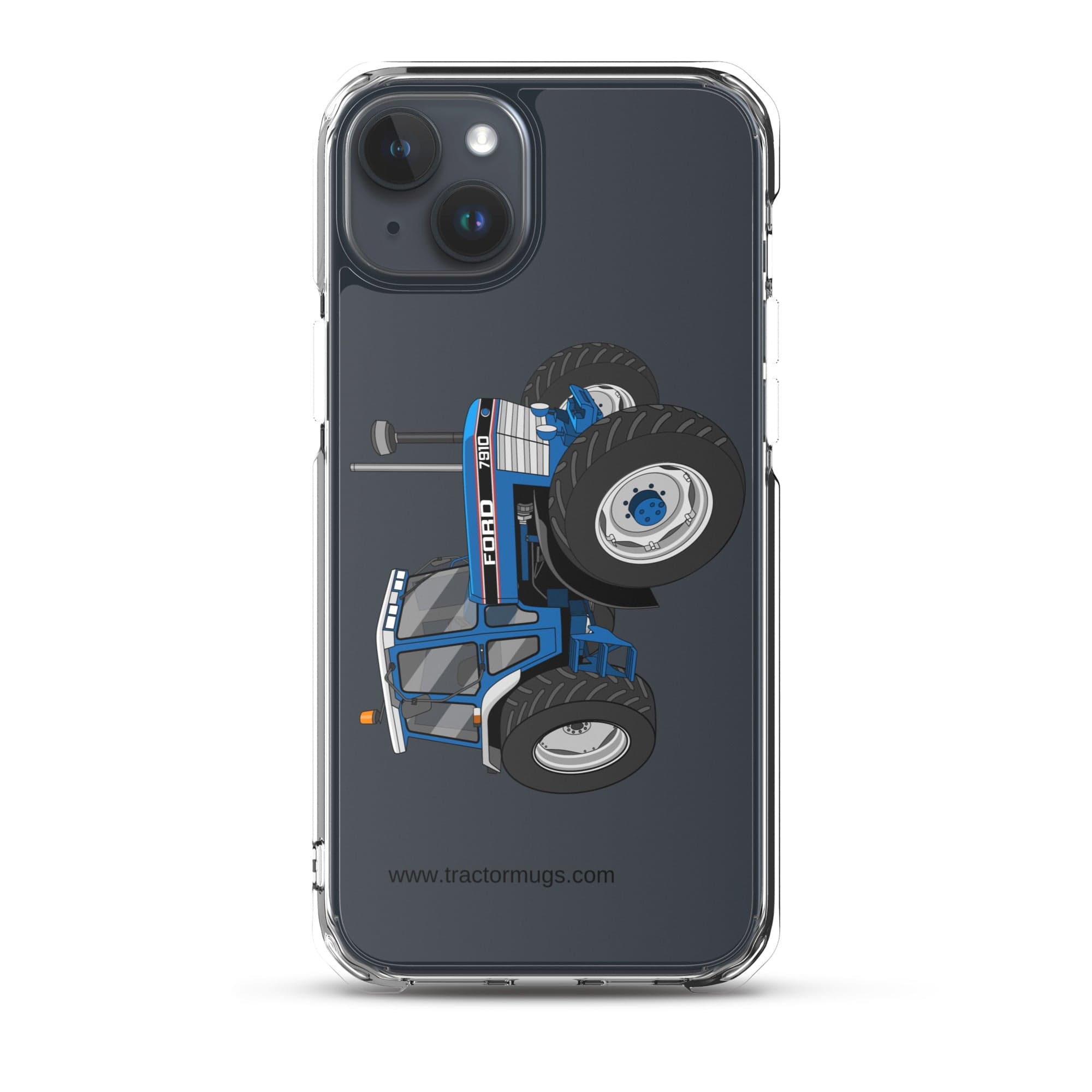 The Tractor Mugs Store iPhone 15 Plus Ford 7910 | Clear Case for iPhone® Quality Farmers Merch