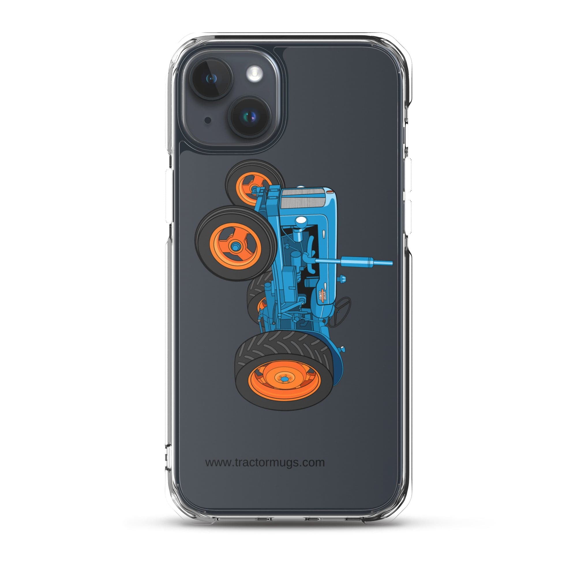 The Tractor Mugs Store iPhone 15 Plus Fordson Power Major (1958) | Clear Case for iPhone® Quality Farmers Merch