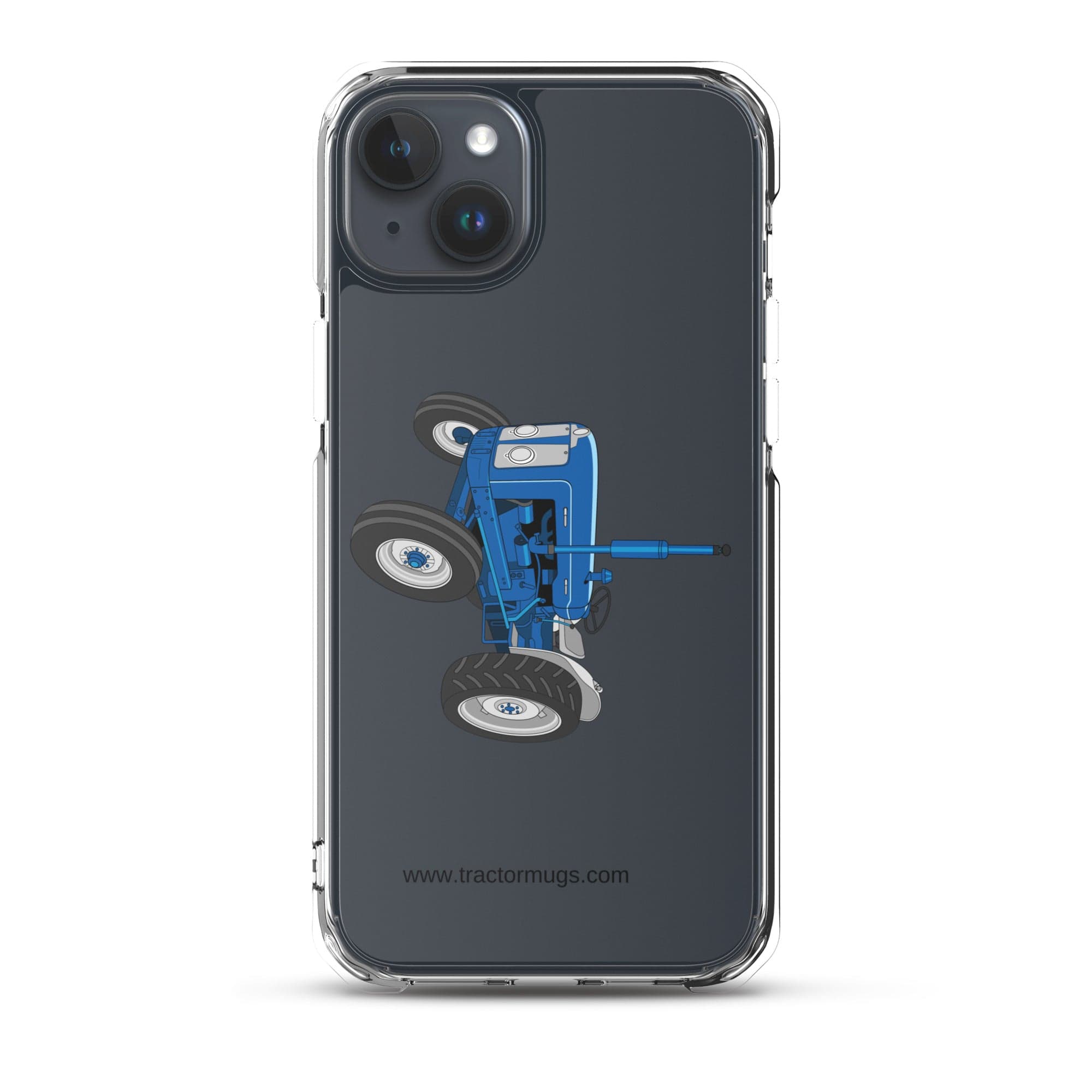 The Tractor Mugs Store iPhone 15 Plus Fordson Super Major | Clear Case for iPhone® Quality Farmers Merch