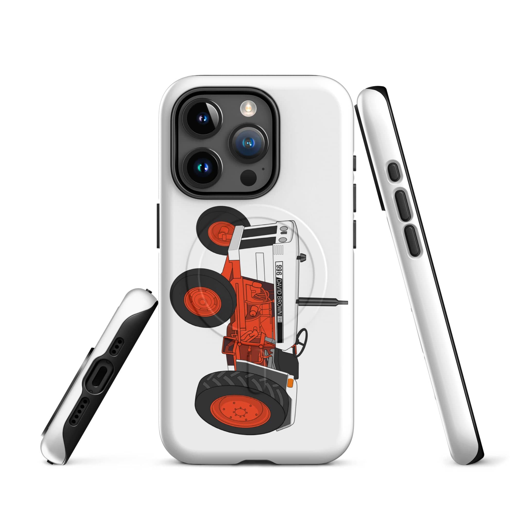 The Tractor Mugs Store iPhone 15 Pro Case David Brown 996 (1974) | MagSafe® tough case for iPhone® Quality Farmers Merch