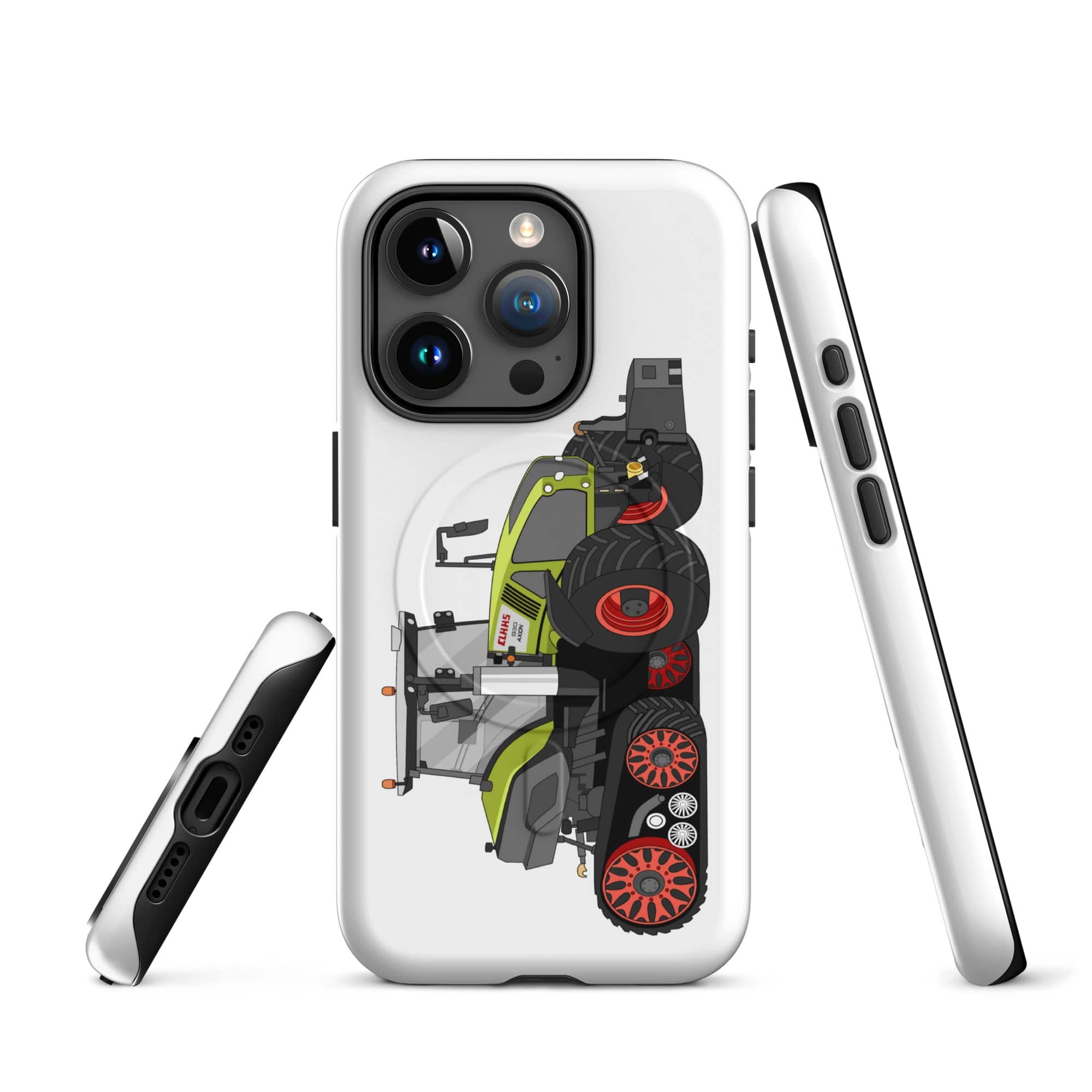 The Tractor Mugs Store iPhone 15 Pro Class Axion 930 | MagSafe® tough case for iPhone® Quality Farmers Merch