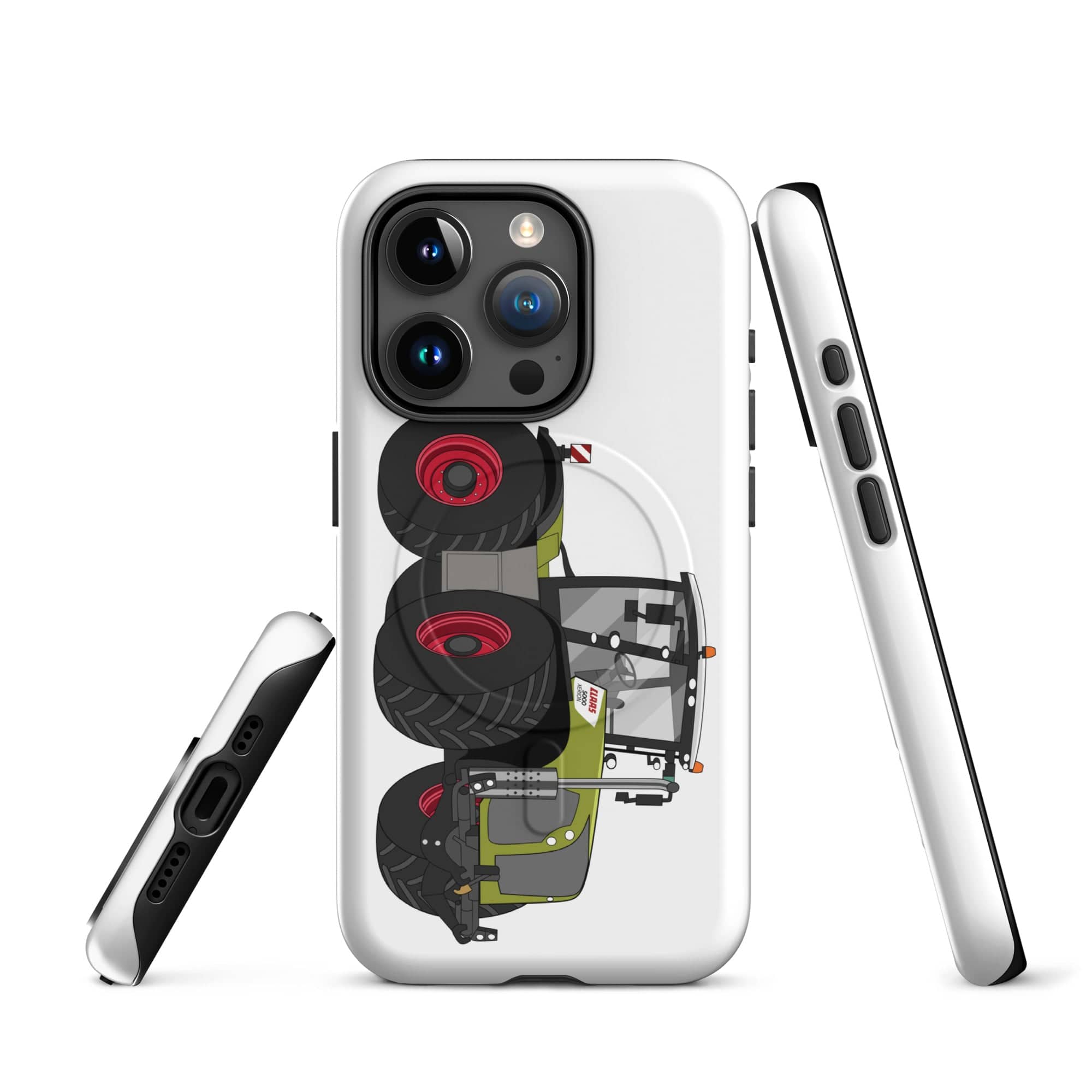 The Tractor Mugs Store iPhone 15 Pro Class Xerion 5000 Tractor VC | MagSafe® tough case for iPhone® Quality Farmers Merch