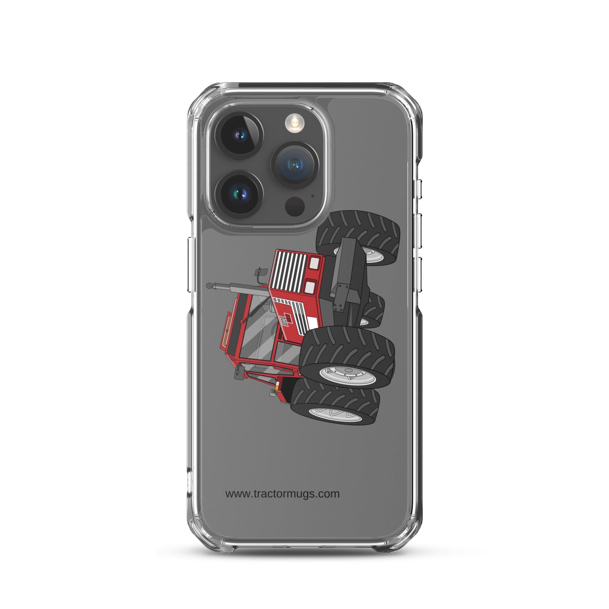 The Tractor Mugs Store iPhone 15 Pro FIAT 1880 4WD | Clear Case for iPhone® Quality Farmers Merch
