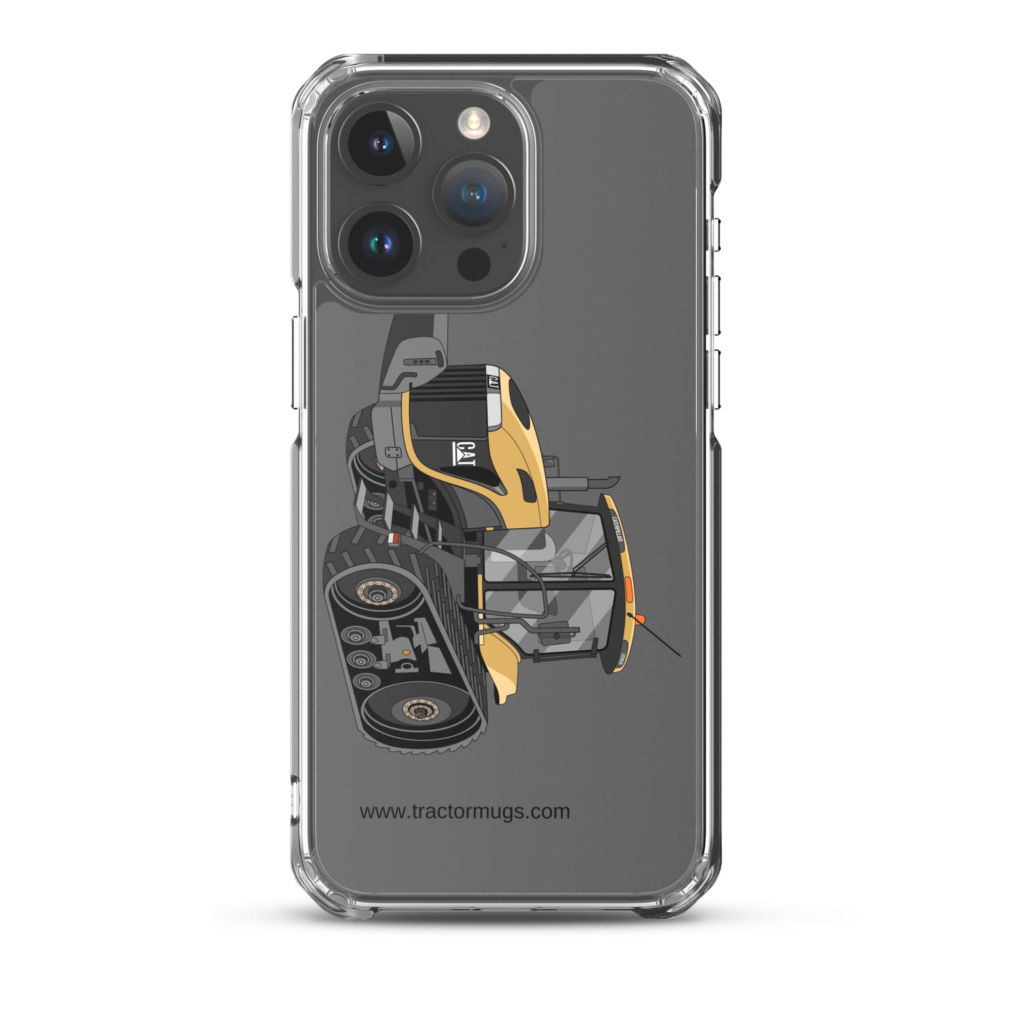 The Tractor Mugs Store iPhone 15 Pro Max Challenger NT765A Crawler | Clear Case for iPhone® Quality Farmers Merch