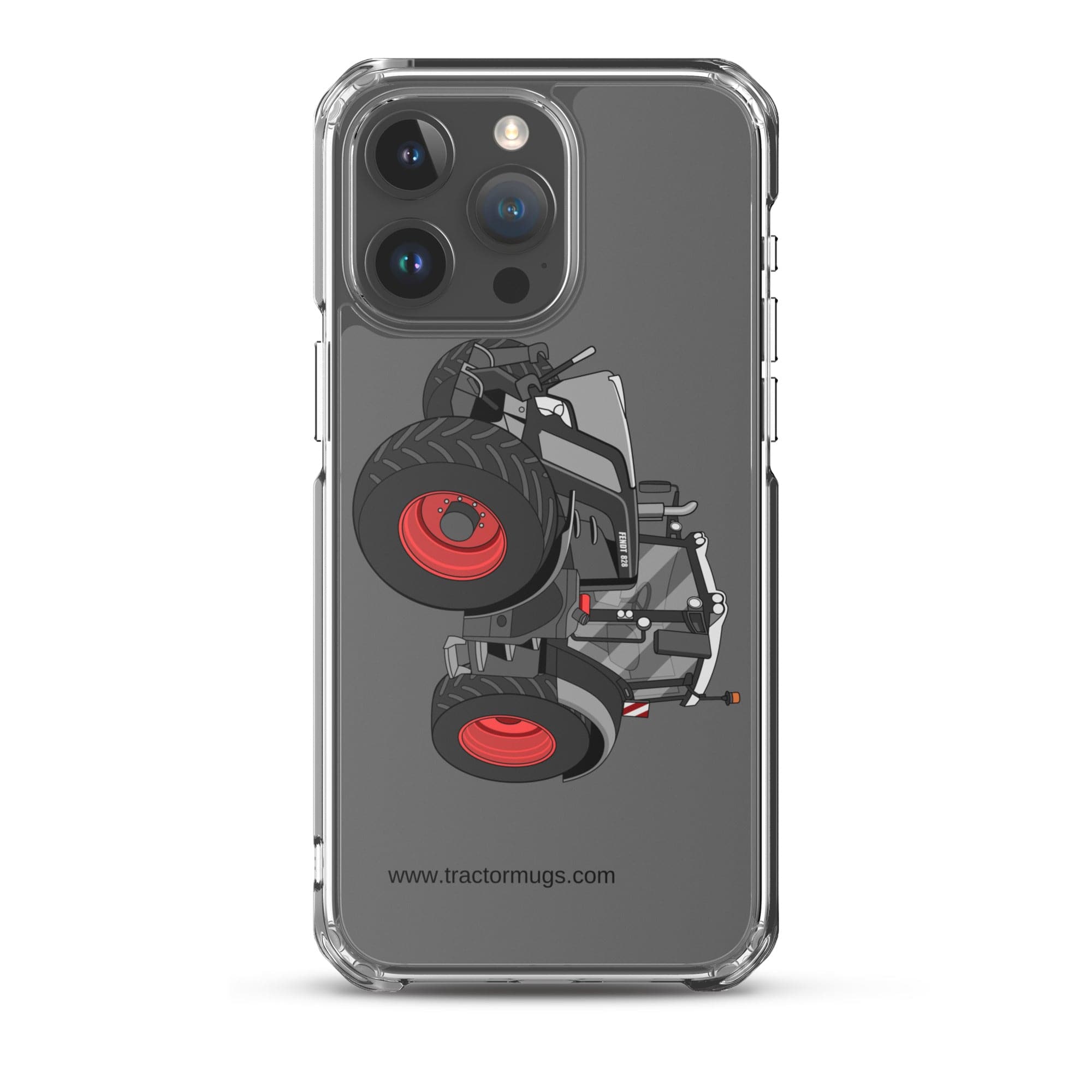 The Tractor Mugs Store iPhone 15 Pro Max Fendt 828 Profi Black Beauty | Clear Case for iPhone® Quality Farmers Merch