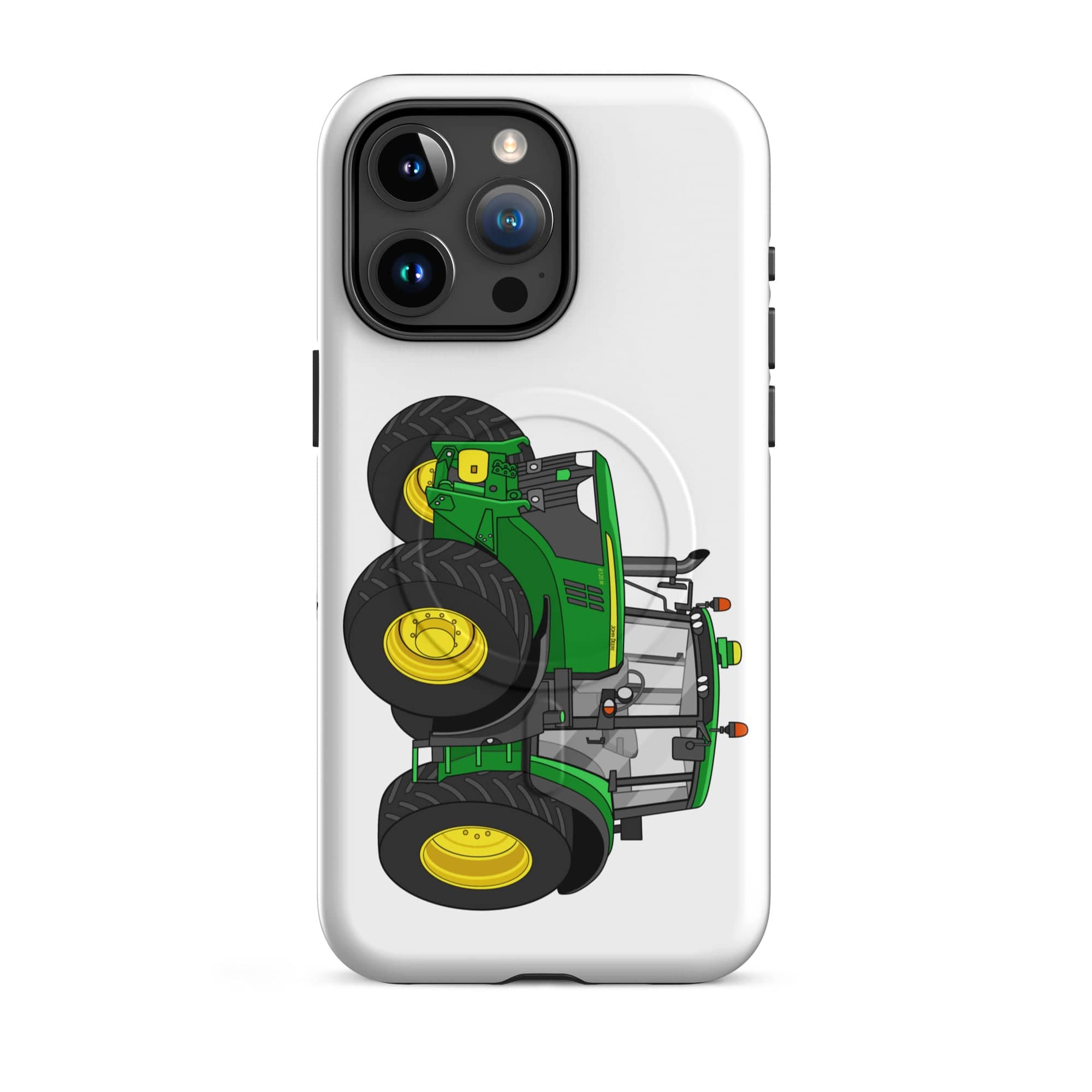 The Tractor Mugs Store iPhone 15 Pro Max John Deere 6120 M | MagSafe® tough case for iPhone® Quality Farmers Merch