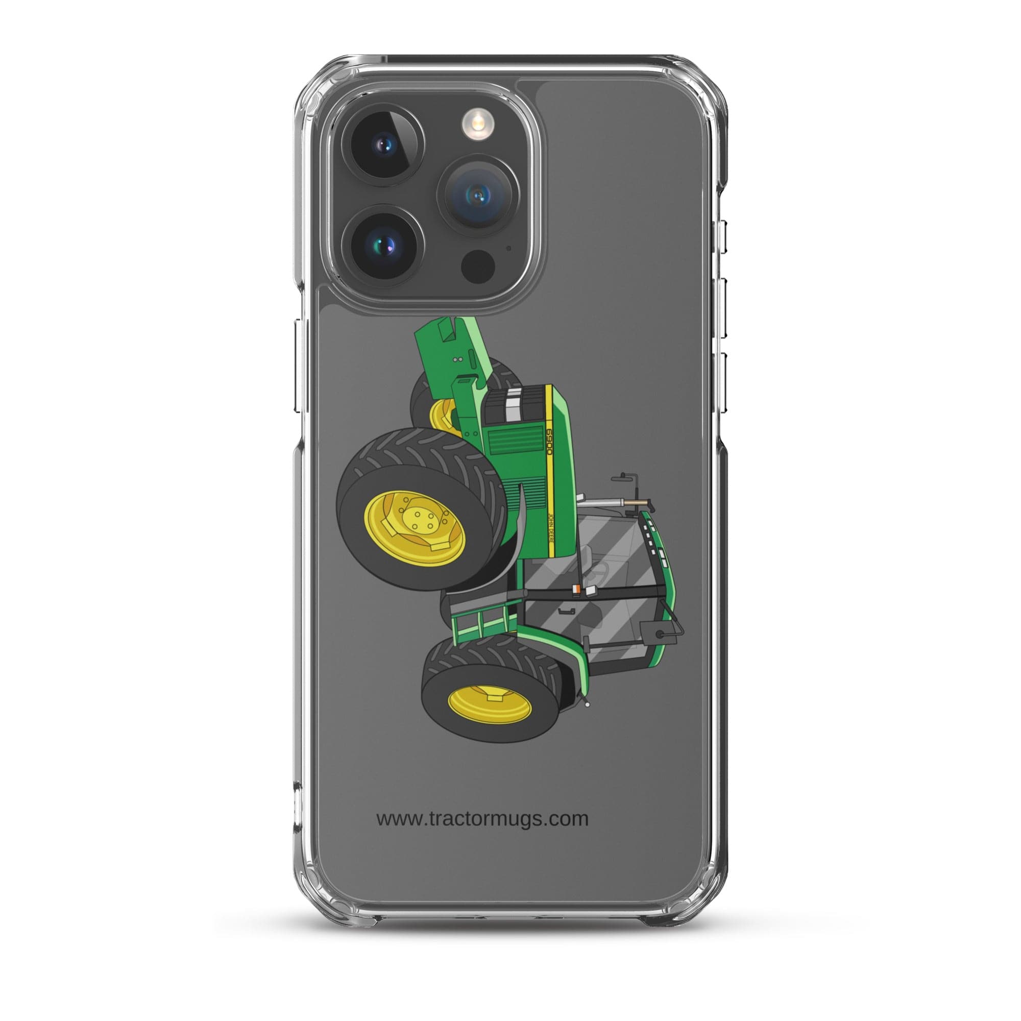 The Tractor Mugs Store iPhone 15 Pro Max John Deere 6900 | Clear Case for iPhone® Quality Farmers Merch
