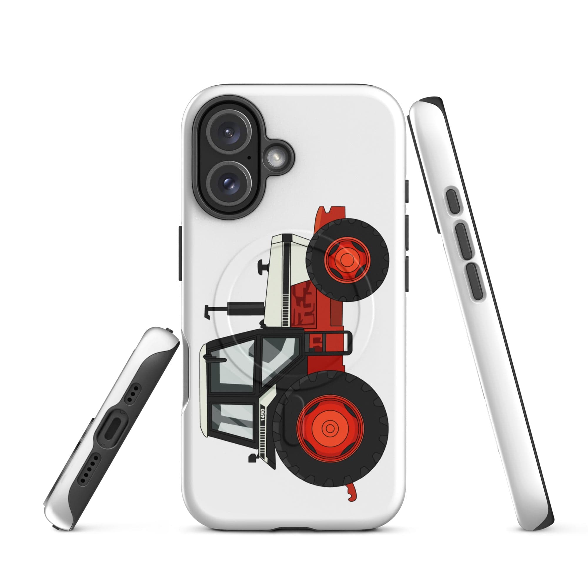 The Tractor Mugs Store iPhone 16 David Brown 1490 4WD | MagSafe® tough case for iPhone® Quality Farmers Merch