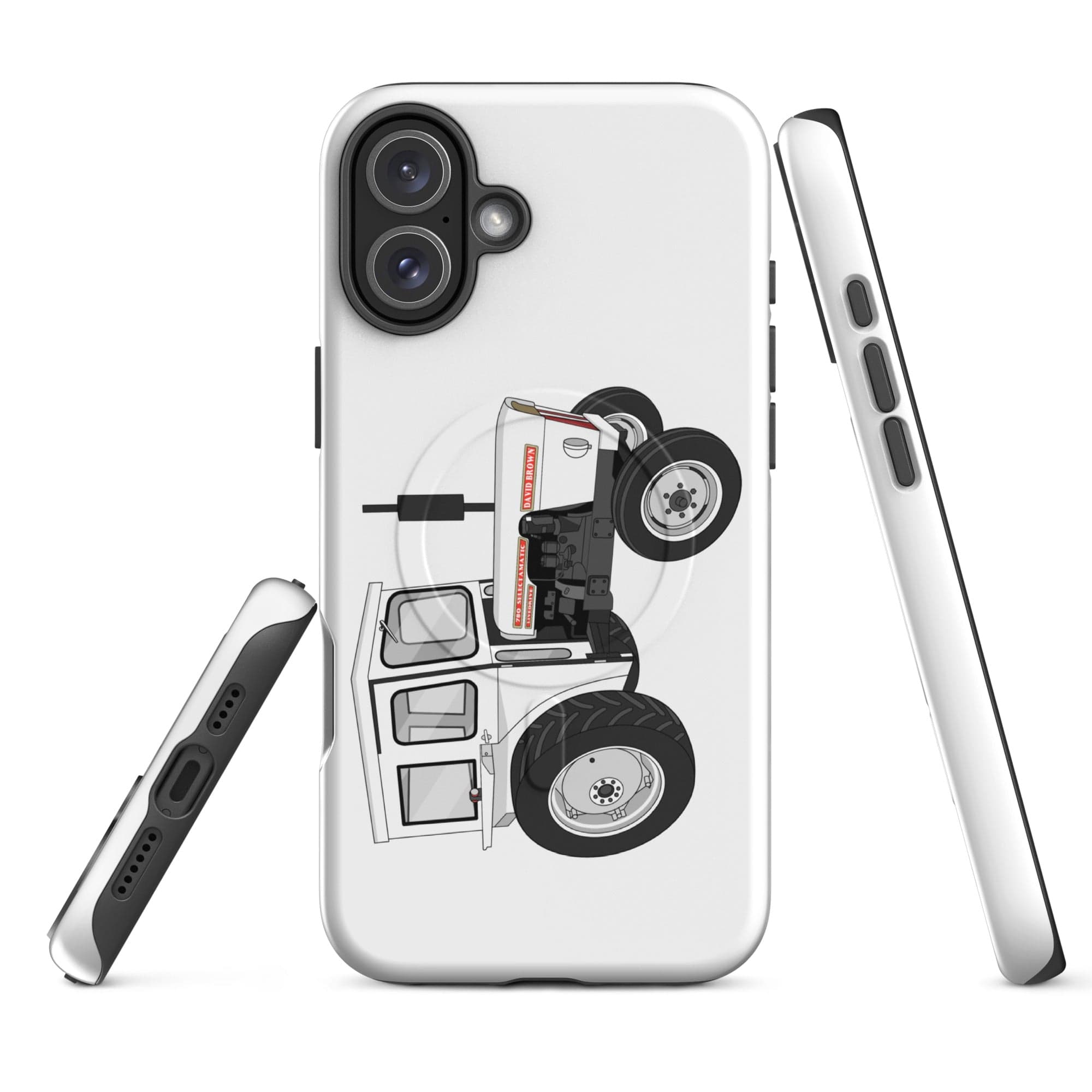 The Tractor Mugs Store iPhone 16 Plus David Brown 780 Selectamatic | MagSafe® tough case for iPhone® Quality Farmers Merch