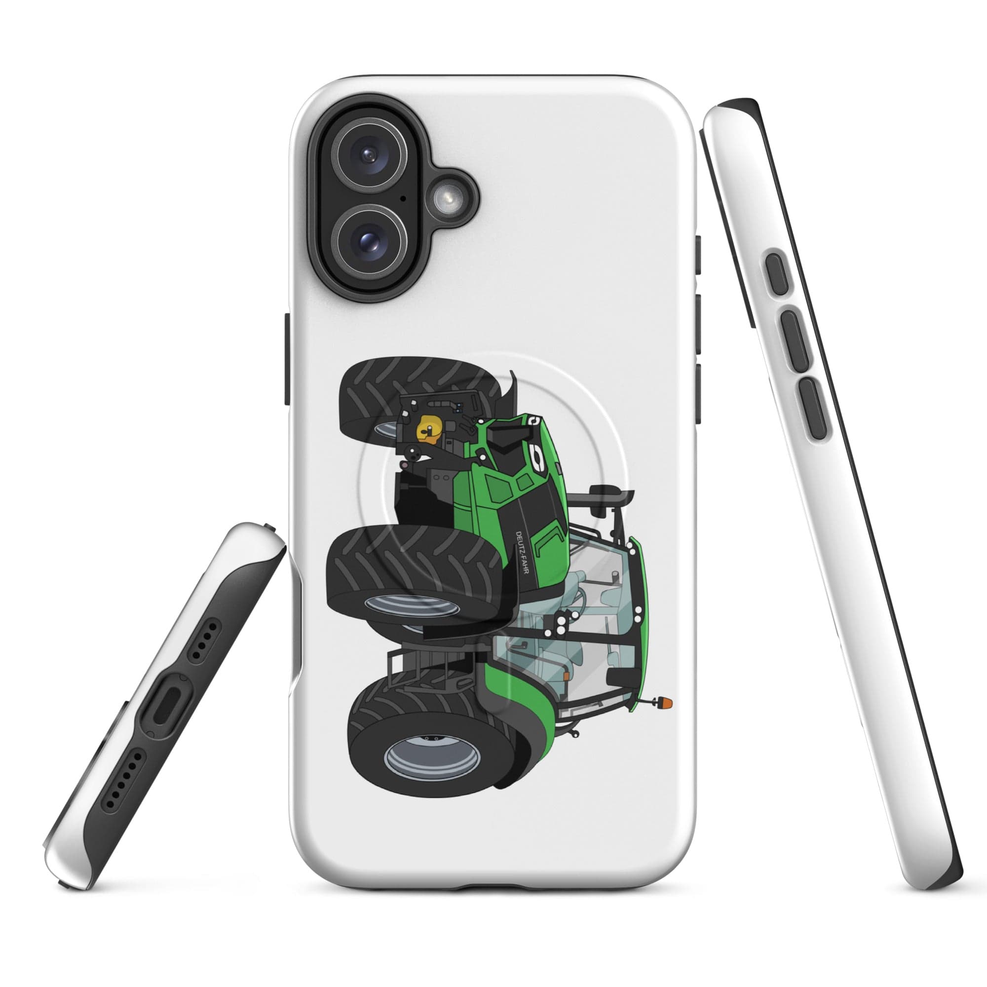 The Tractor Mugs Store iPhone 16 Plus Deutz - Fahr Agrotron 7250 Ttv | MagSafe® tough case for iPhone® Quality Farmers Merch