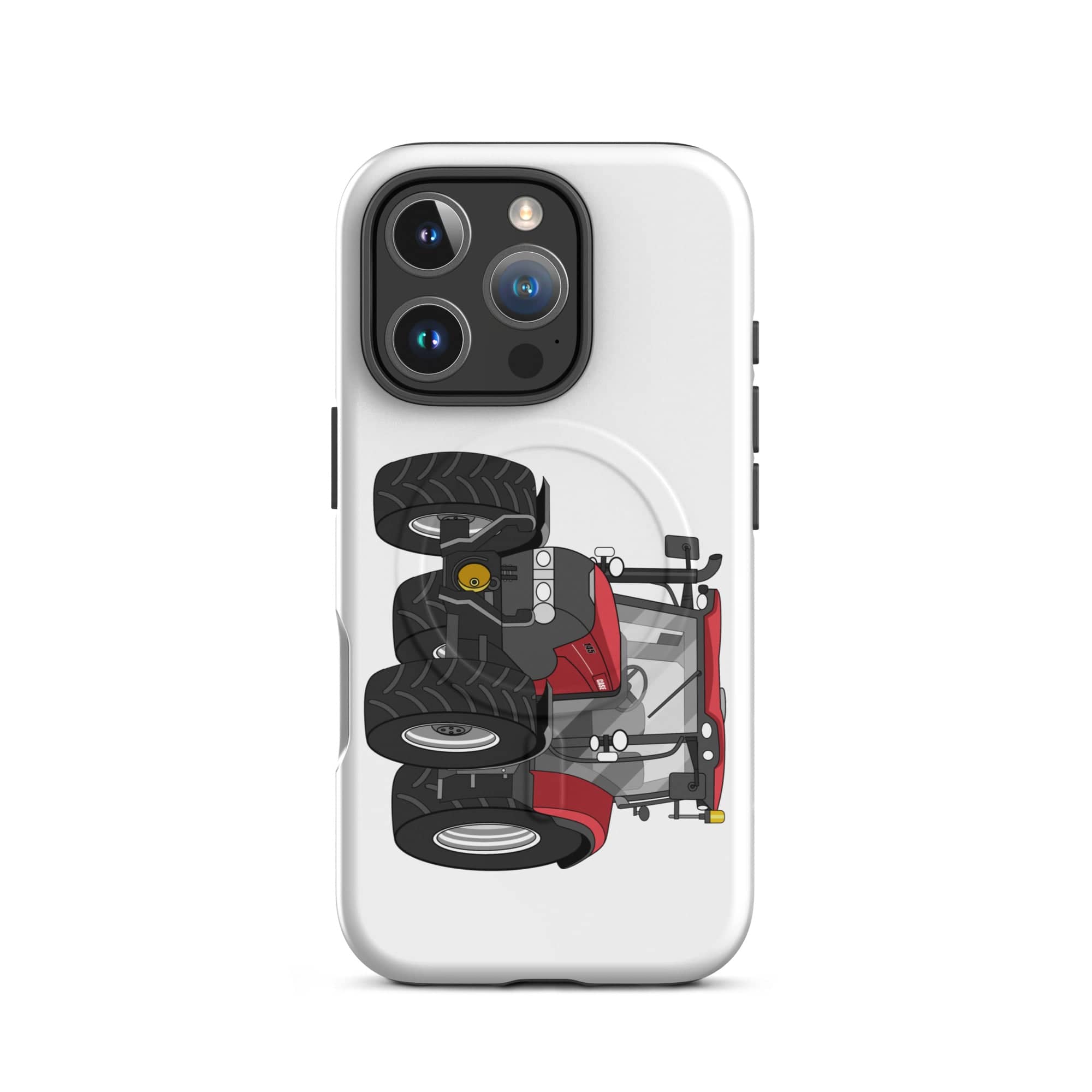 The Tractor Mugs Store iPhone 16 Pro Case IH Maxxum 145 | MagSafe® tough case for iPhone® Quality Farmers Merch