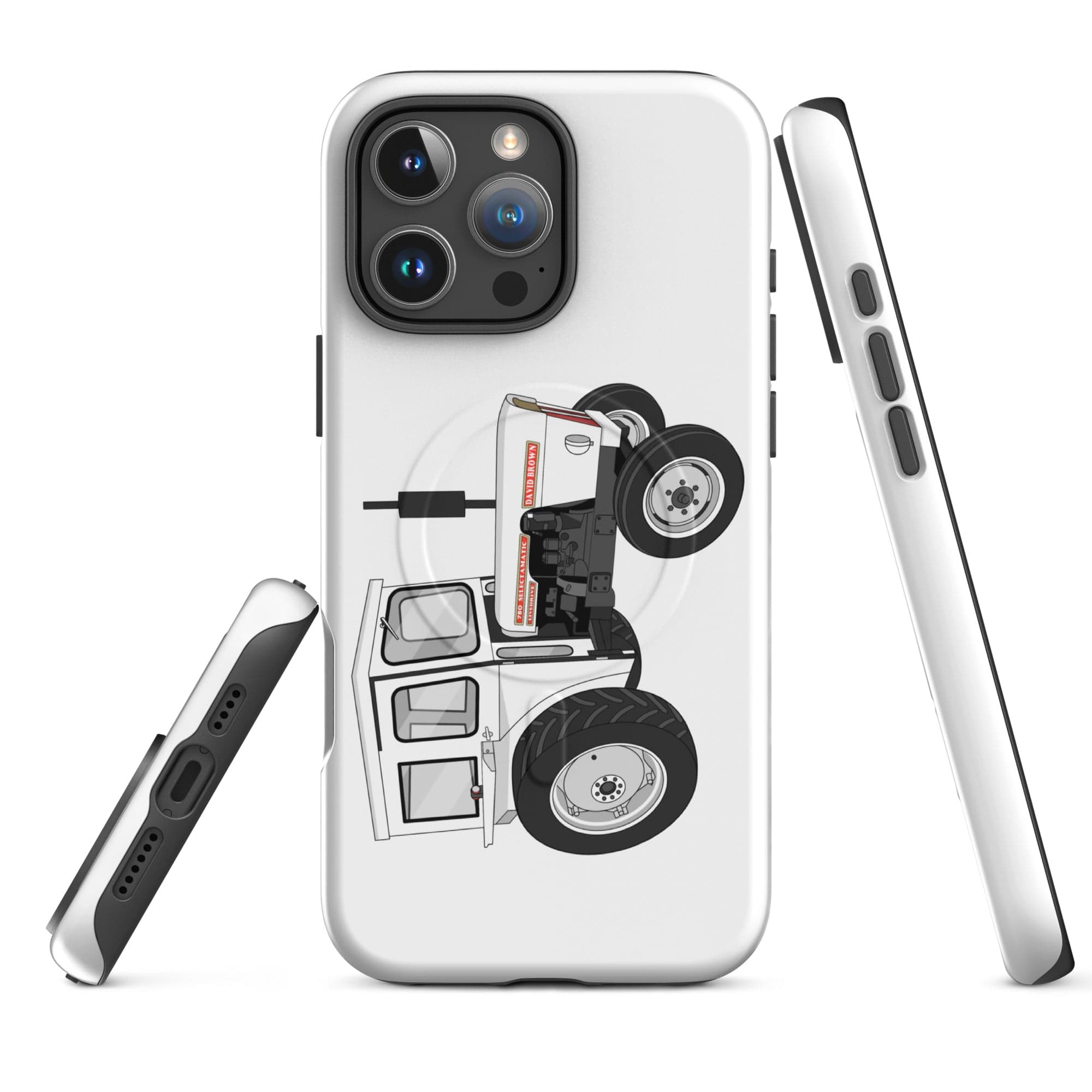 The Tractor Mugs Store iPhone 16 Pro Max David Brown 780 Selectamatic | MagSafe® tough case for iPhone® Quality Farmers Merch