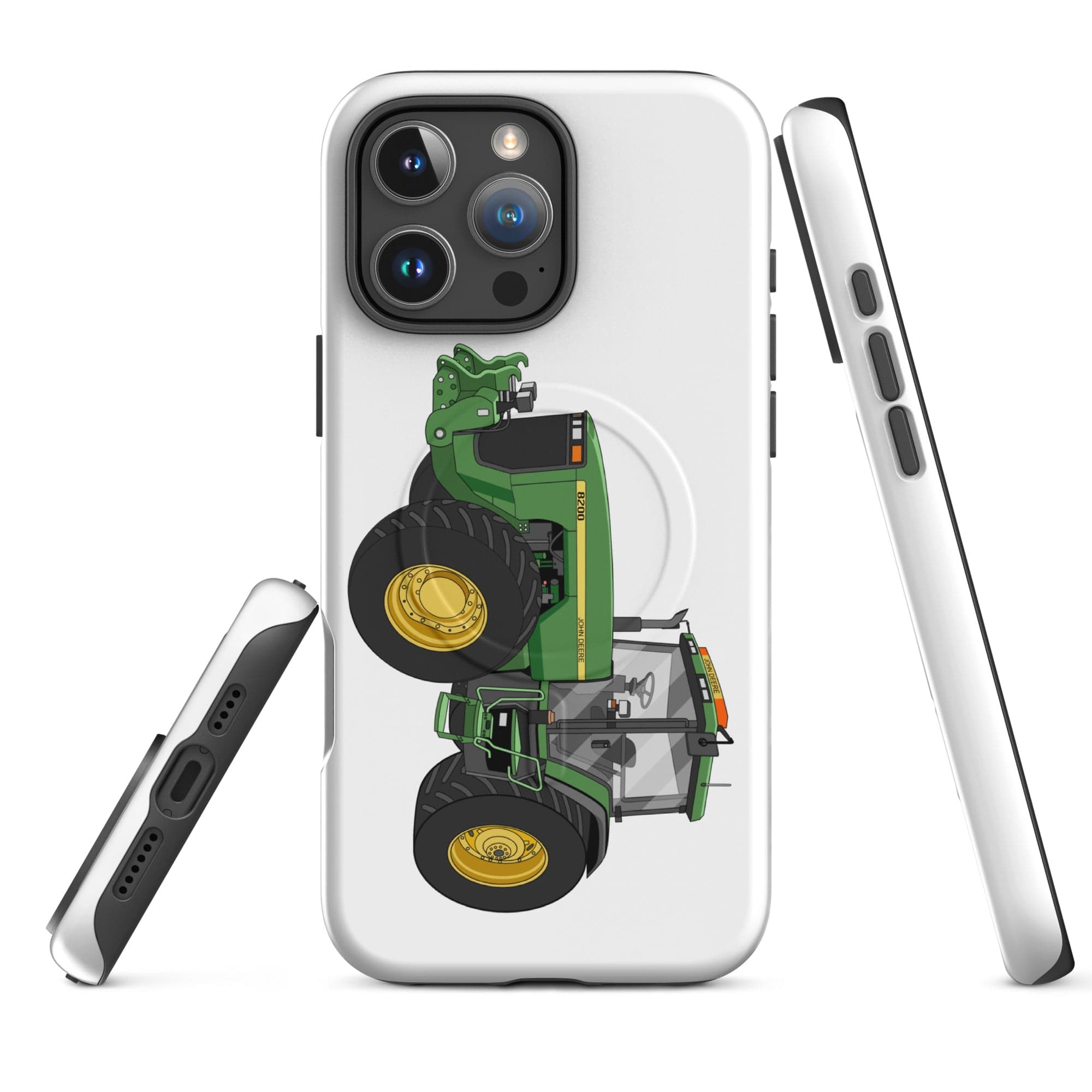 The Tractor Mugs Store iPhone 16 Pro Max John Deere 8200 | MagSafe® tough case for iPhone® Quality Farmers Merch