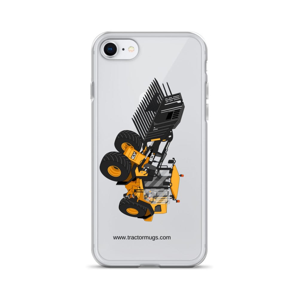 The Tractor Mugs Store iPhone 7/8 JCB 435 S Farm Master | Clear Case for iPhone® Quality Farmers Merch